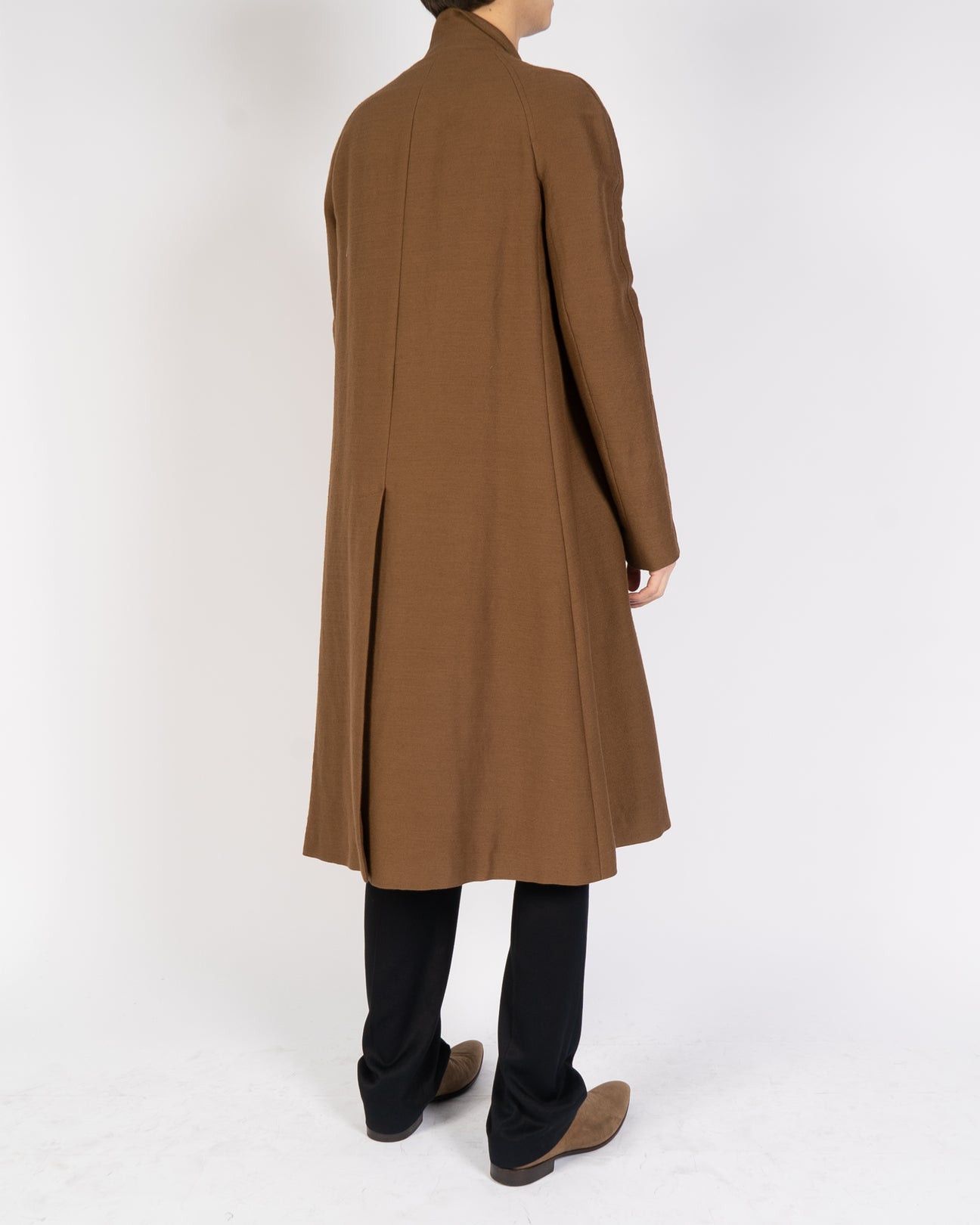 Haider Ackermann FW20 Brown Raglan Workwear Coat Size US S / EU 44-46 / 1 - 4 Thumbnail