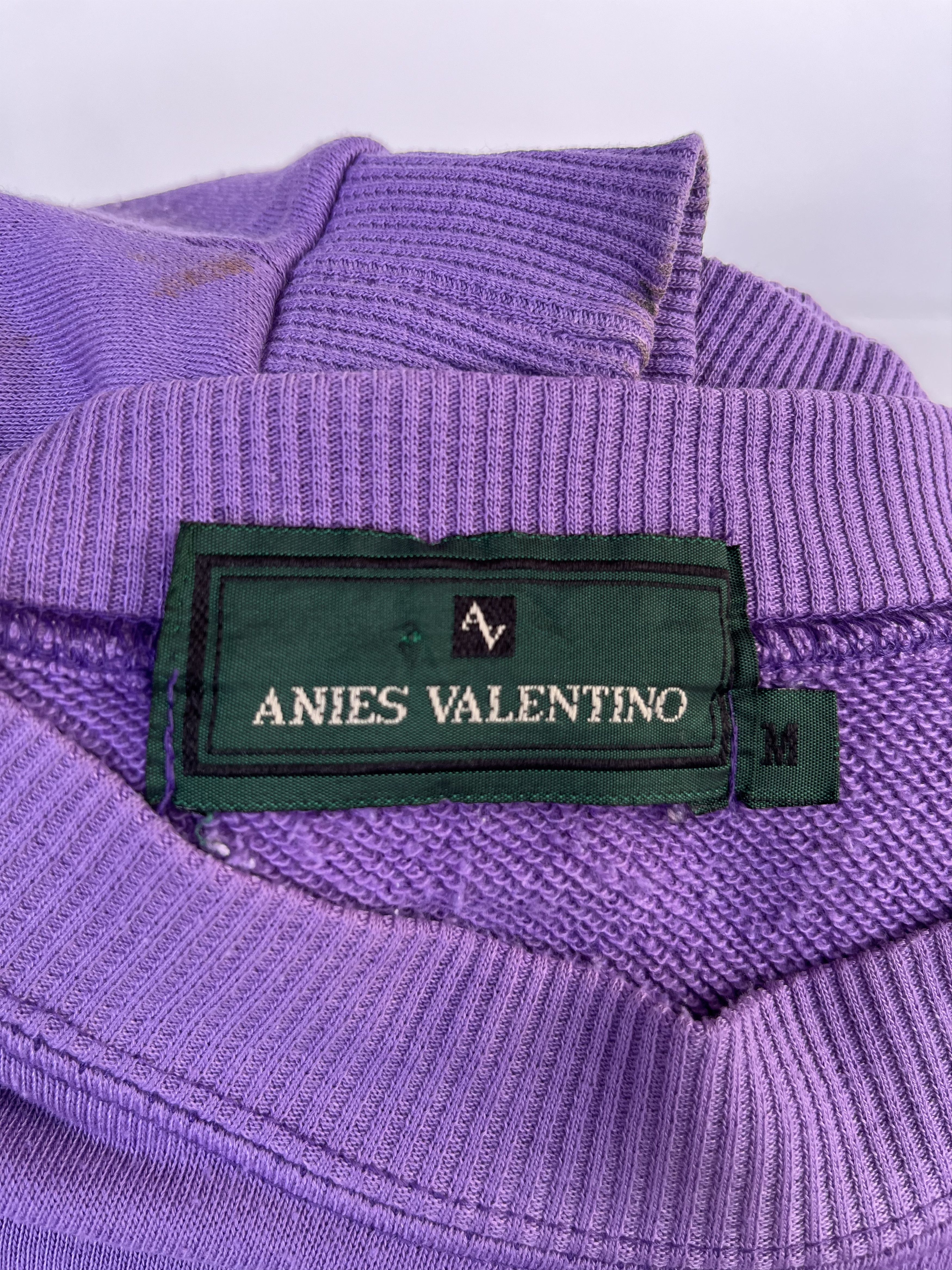 Designer Vintage Enies Valentino Sweatshirt Size US M / EU 48-50 / 2 - 4 Thumbnail
