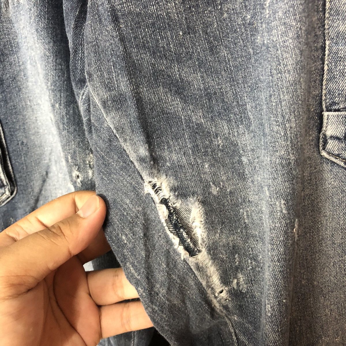 Japanese Brand Japanese Brand double knee Denim Multipocket Pants #6742 Size US 32 / EU 48 - 10 Thumbnail
