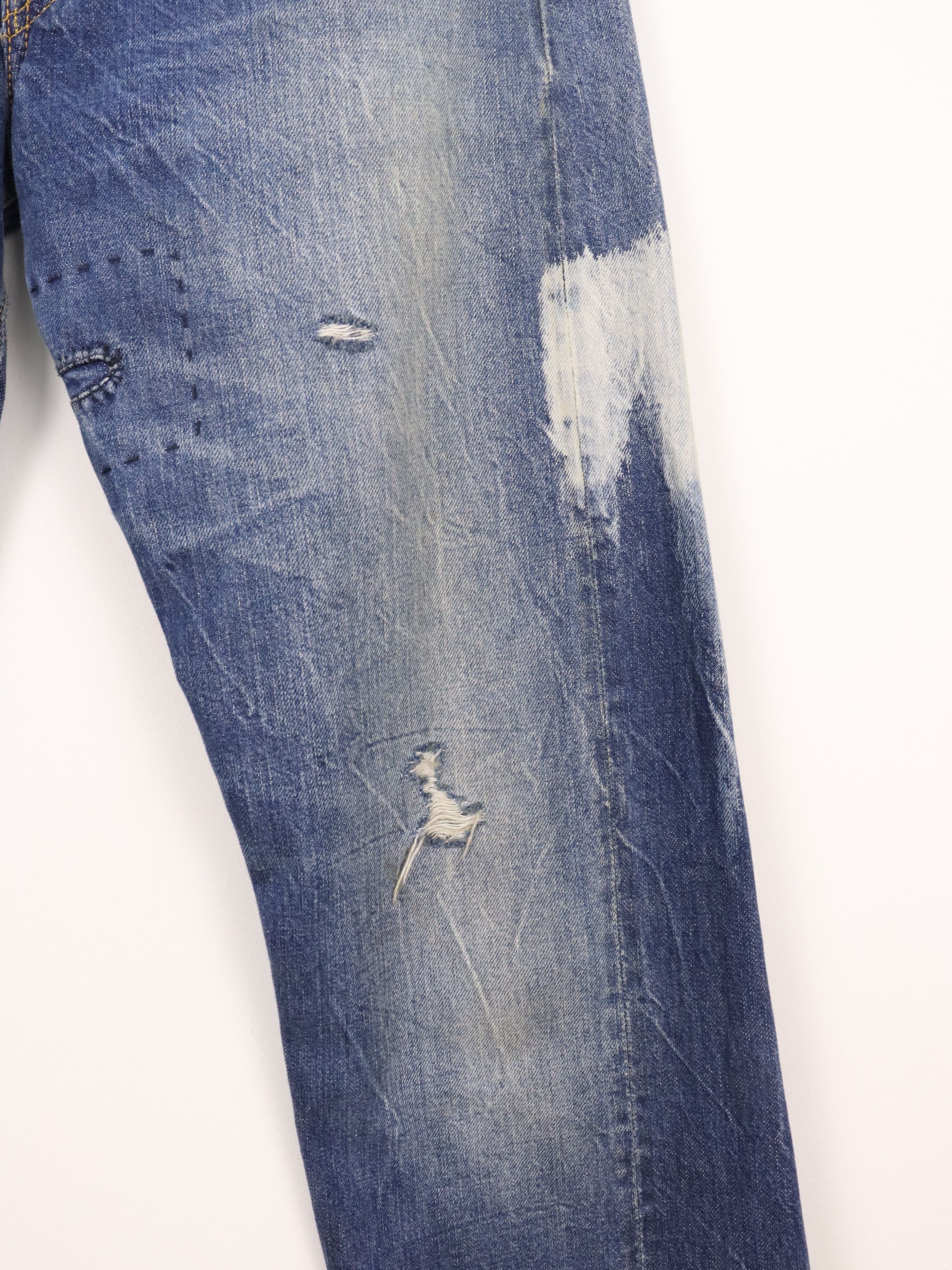 Levi's Vintage Clothing LVC 501XX Vintage 1947 40S Model REEF BREAK Big E Selvedge Size US 30 / EU 46 - 12 Thumbnail