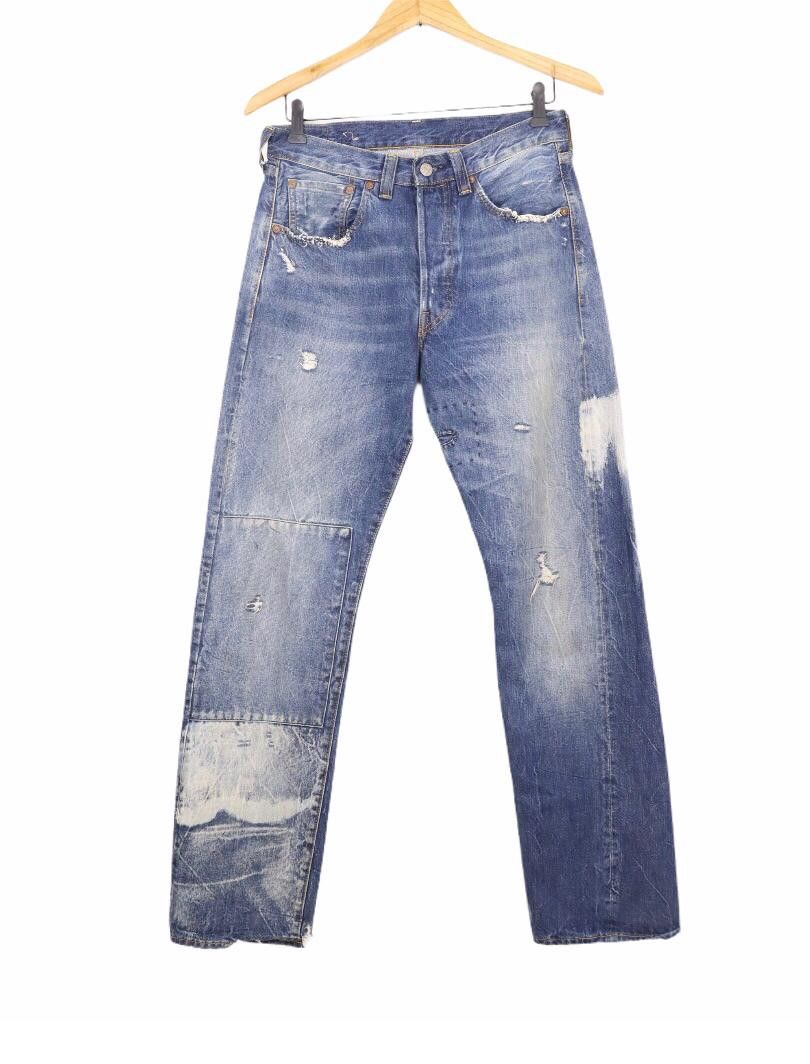 Levi's Vintage Clothing LVC 501XX Vintage 1947 40S Model REEF BREAK Big E Selvedge Size US 30 / EU 46 - 2 Thumbnail