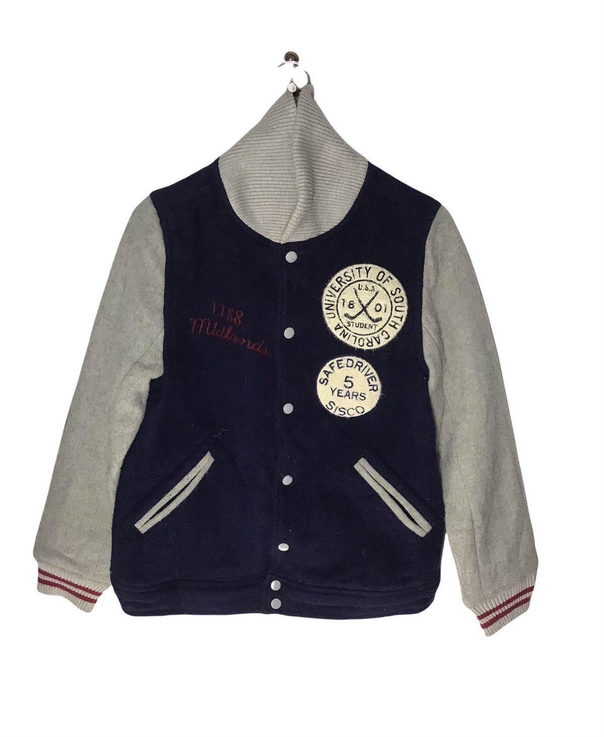 Varsity wool jacket by cube sugar