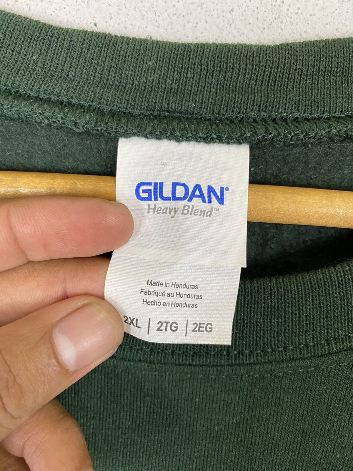 Gildan VERMONT GREEN MOUNTAINS OVER SIZE SWEATER Size US XXL / EU 58 / 5 - 6 Thumbnail