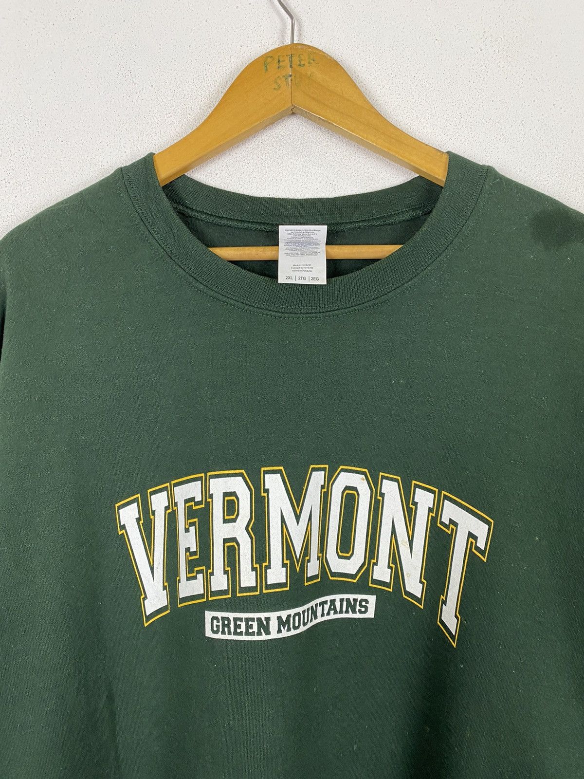 Gildan VERMONT GREEN MOUNTAINS OVER SIZE SWEATER Size US XXL / EU 58 / 5 - 3 Thumbnail