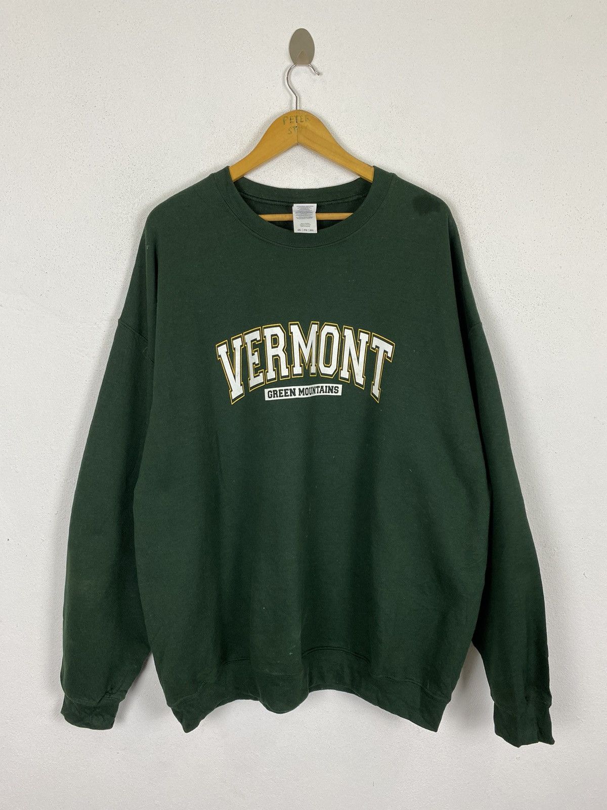 Gildan VERMONT GREEN MOUNTAINS OVER SIZE SWEATER Size US XXL / EU 58 / 5 - 2 Thumbnail