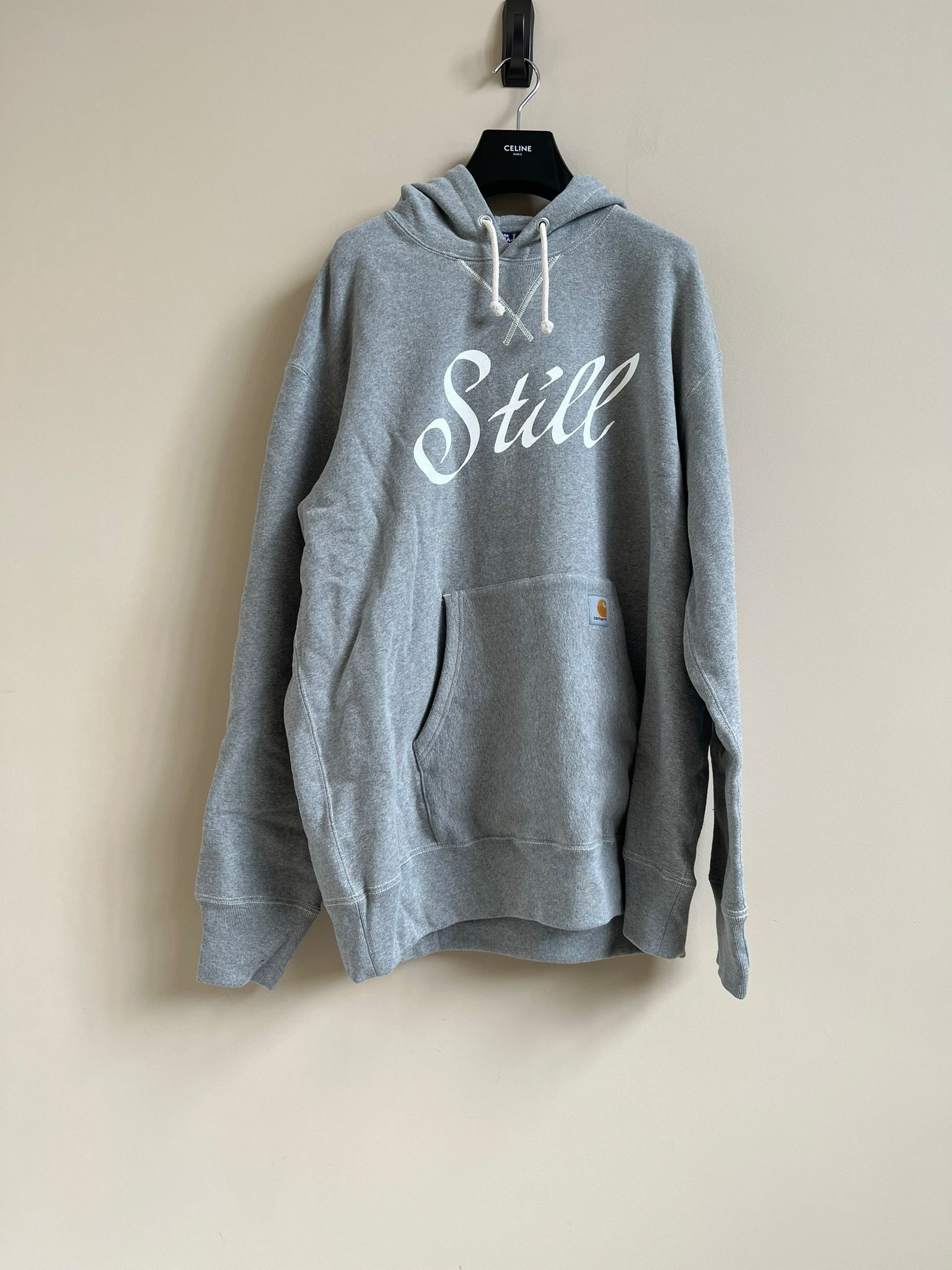 Carhartt × Junya Watanabe Still Logo Hoodie in Grey Size US L / EU 52-54 / 3 - 4 Thumbnail