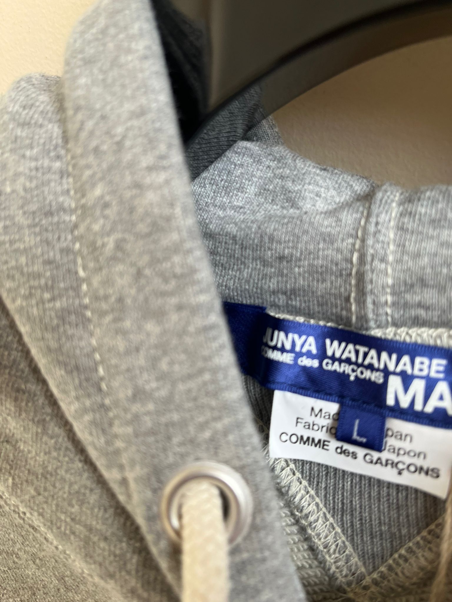 Carhartt × Junya Watanabe Still Logo Hoodie in Grey Size US L / EU 52-54 / 3 - 5 Thumbnail