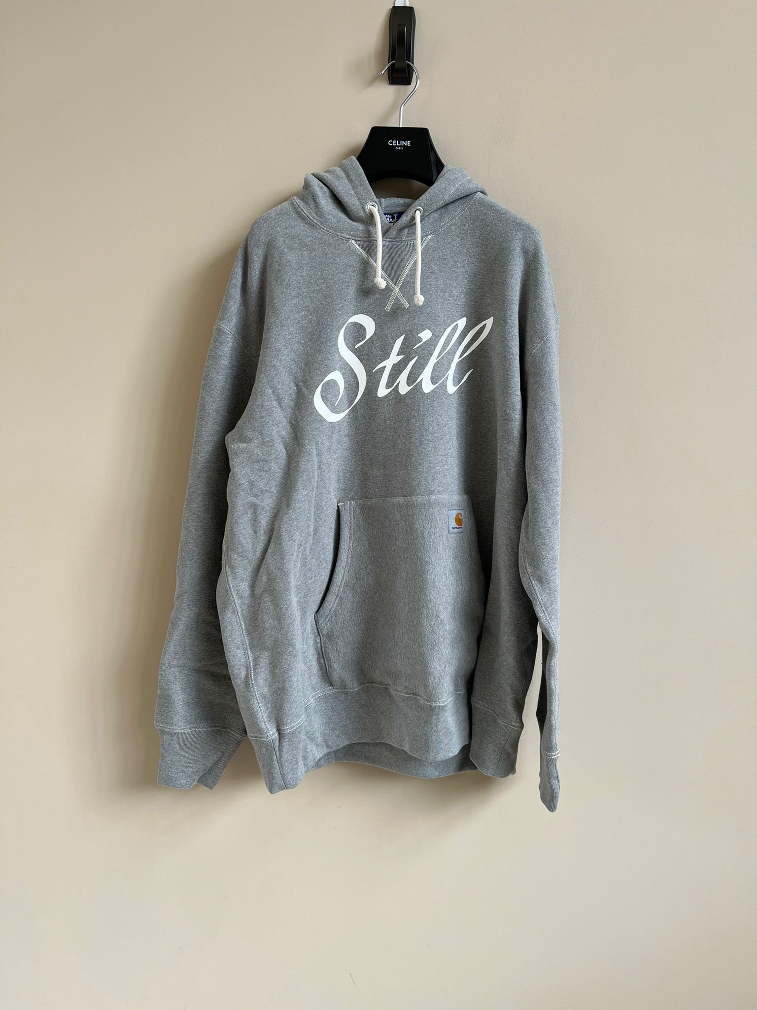 Carhartt × Junya Watanabe Still Logo Hoodie in Grey Size US L / EU 52-54 / 3 - 2 Thumbnail