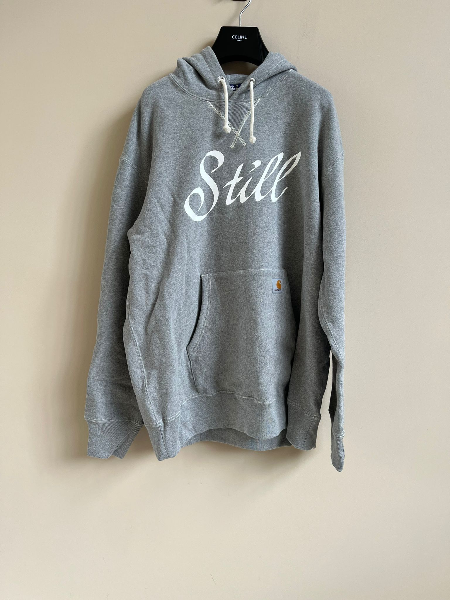 Carhartt × Junya Watanabe Still Logo Hoodie in Grey Size US L / EU 52-54 / 3 - 1 Thumbnail