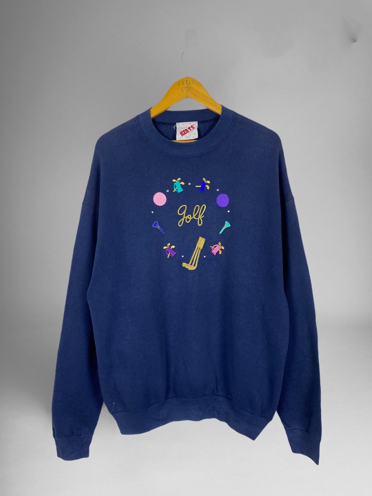 Fruit Of The Loom × Vintage VINTAGE GOLF SWEATER Size US XL / EU 56 / 4 - 1 Thumbnail