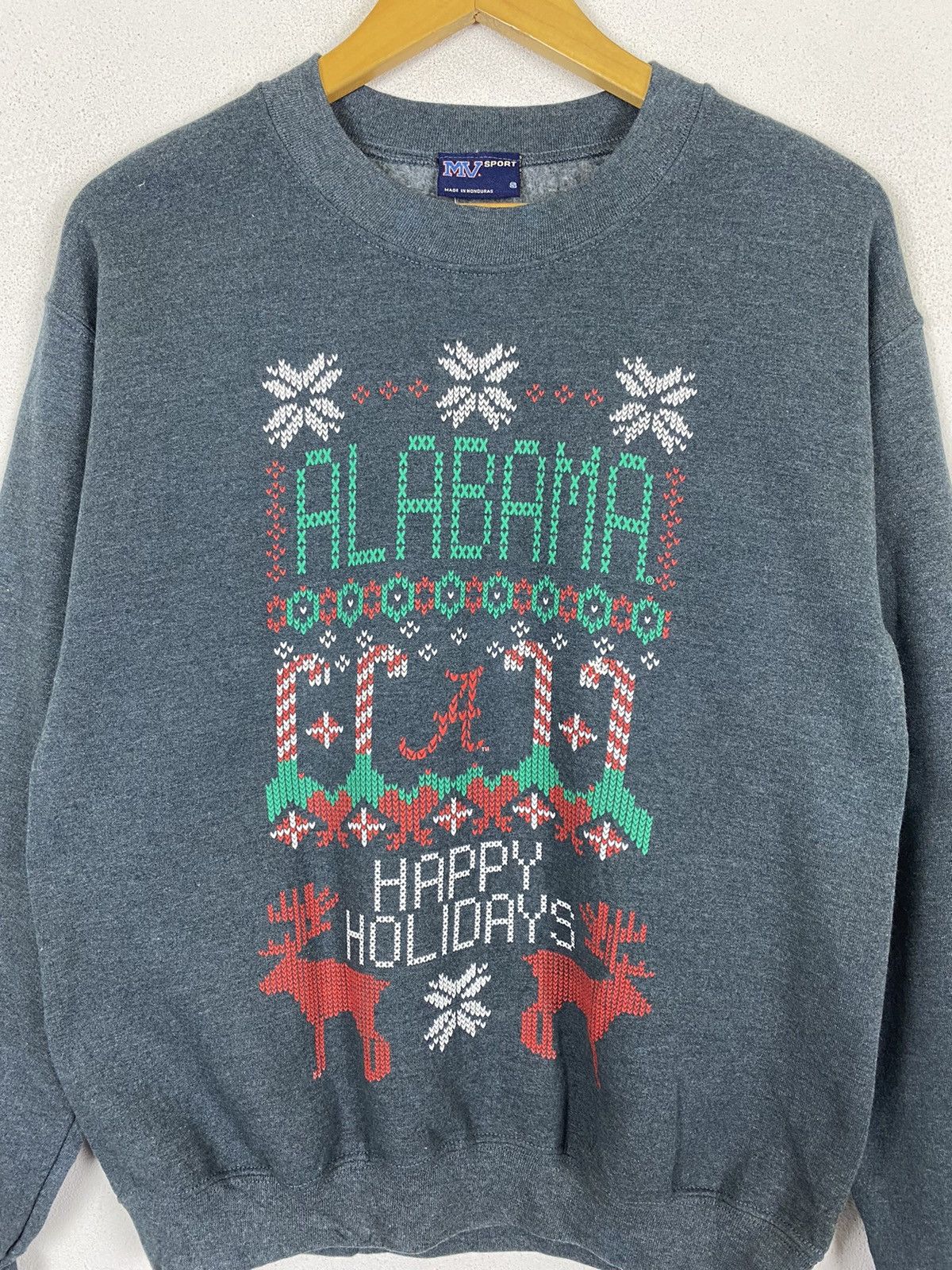 Vintage VINTAGE ALABAMA HAPPY HOLIDAYS SWEATER Size US S / EU 44-46 / 1 - 3 Thumbnail