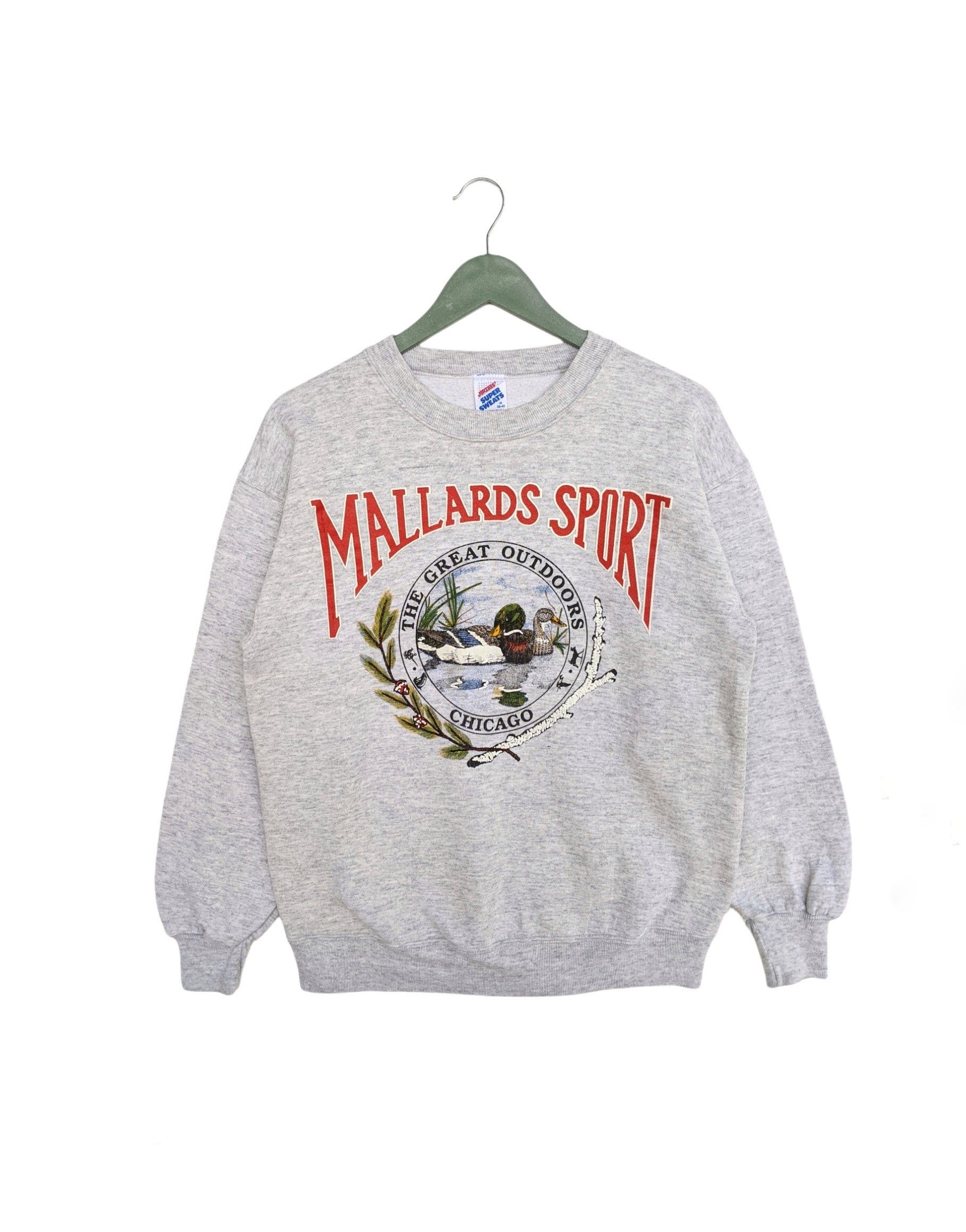 Jerzees Vintage 90s Mallard Sport Sweatshirt Size US M / EU 48-50 / 2 - 1 Thumbnail