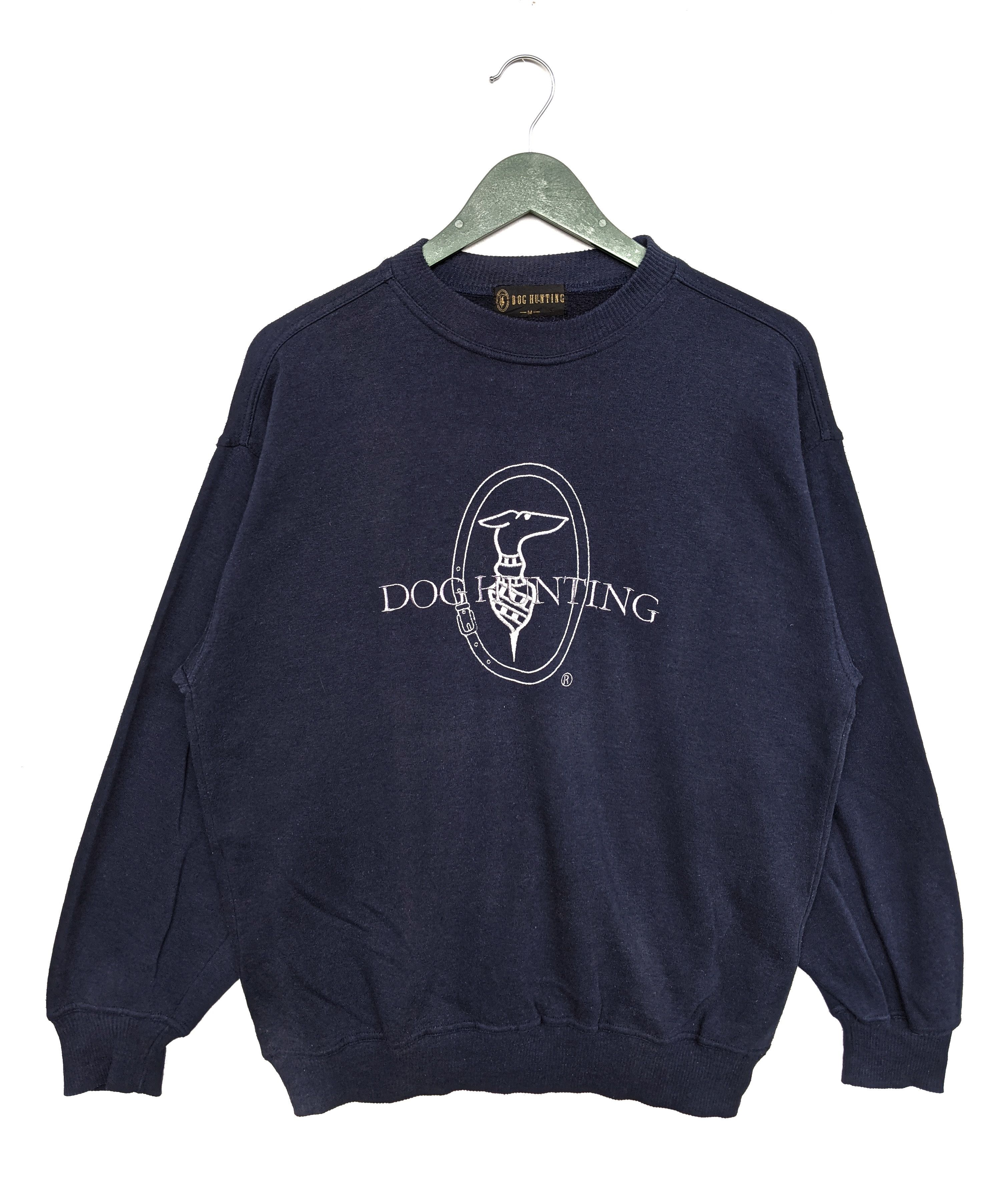 Designer × Japanese Brand × Vintage Vintage Dog Hunting Embroidery Logo Sweatshirt Size US M / EU 48-50 / 2 - 1 Thumbnail