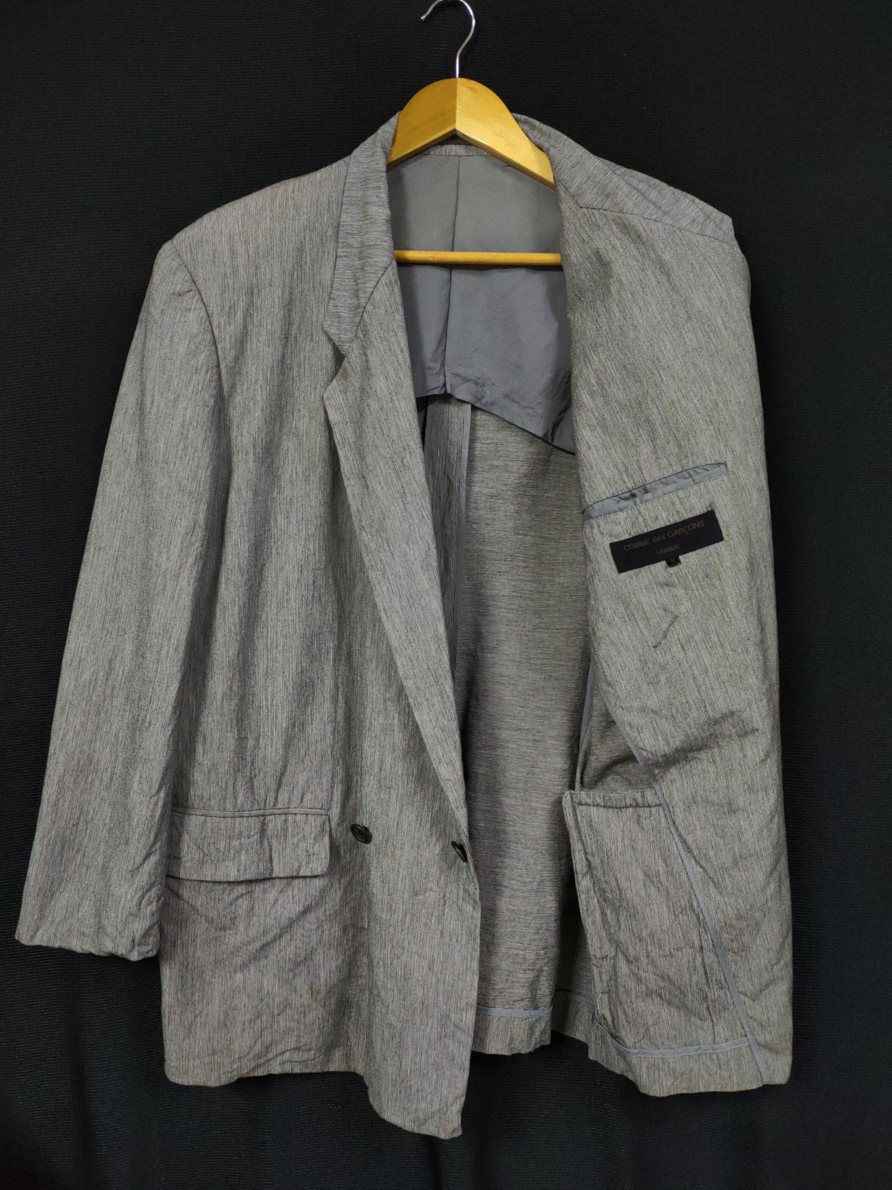 Comme des Garcons 🔥VTG 80S CdGH AD1988 MENS COATS GREY Size US M / EU 48-50 / 2 - 3 Thumbnail