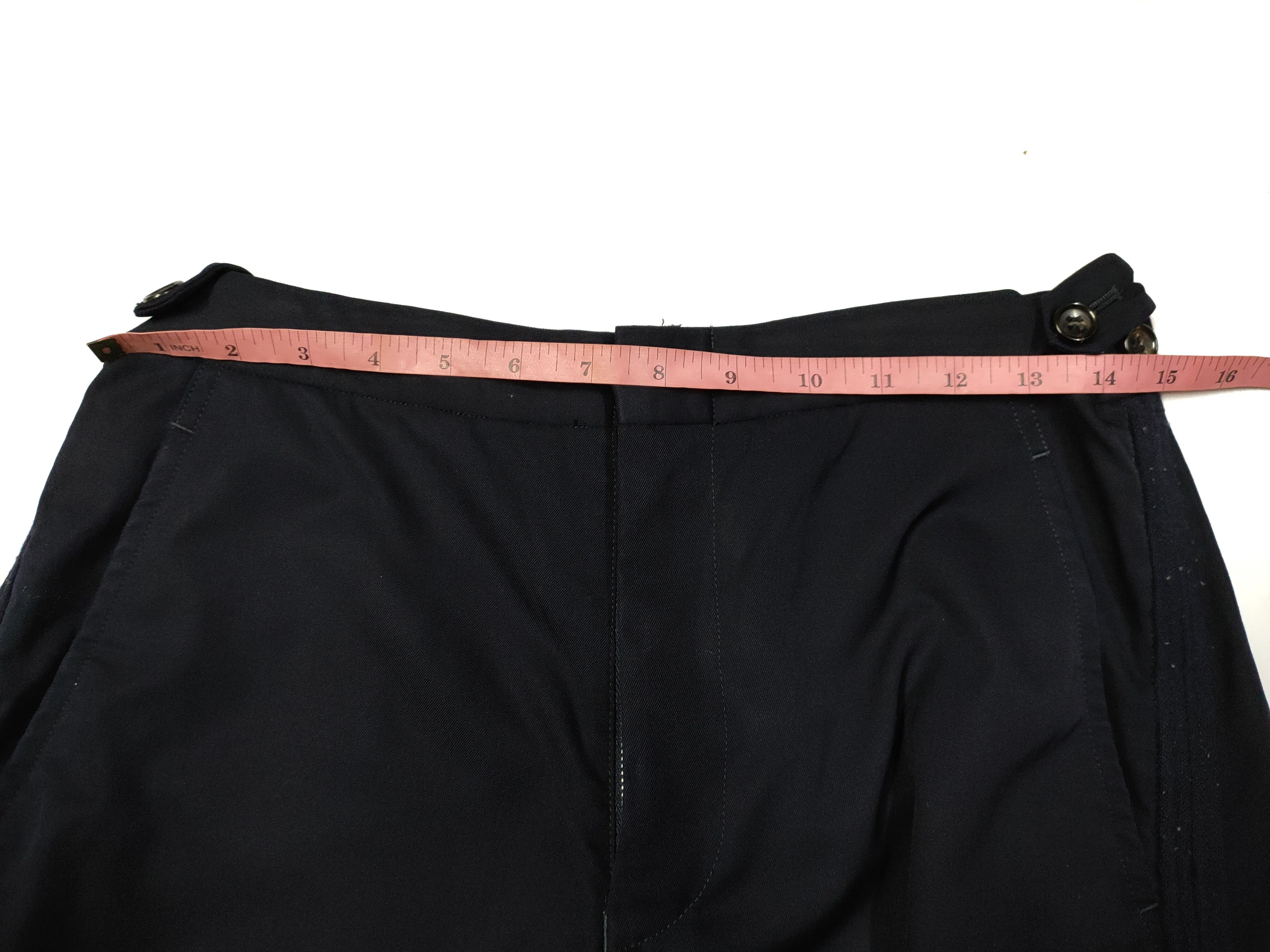 Comme des Garcons 🔥CdGH PLUS AD2001 WOOL/LAINE CROPPED PANTS Size US 30 / EU 46 - 5 Thumbnail