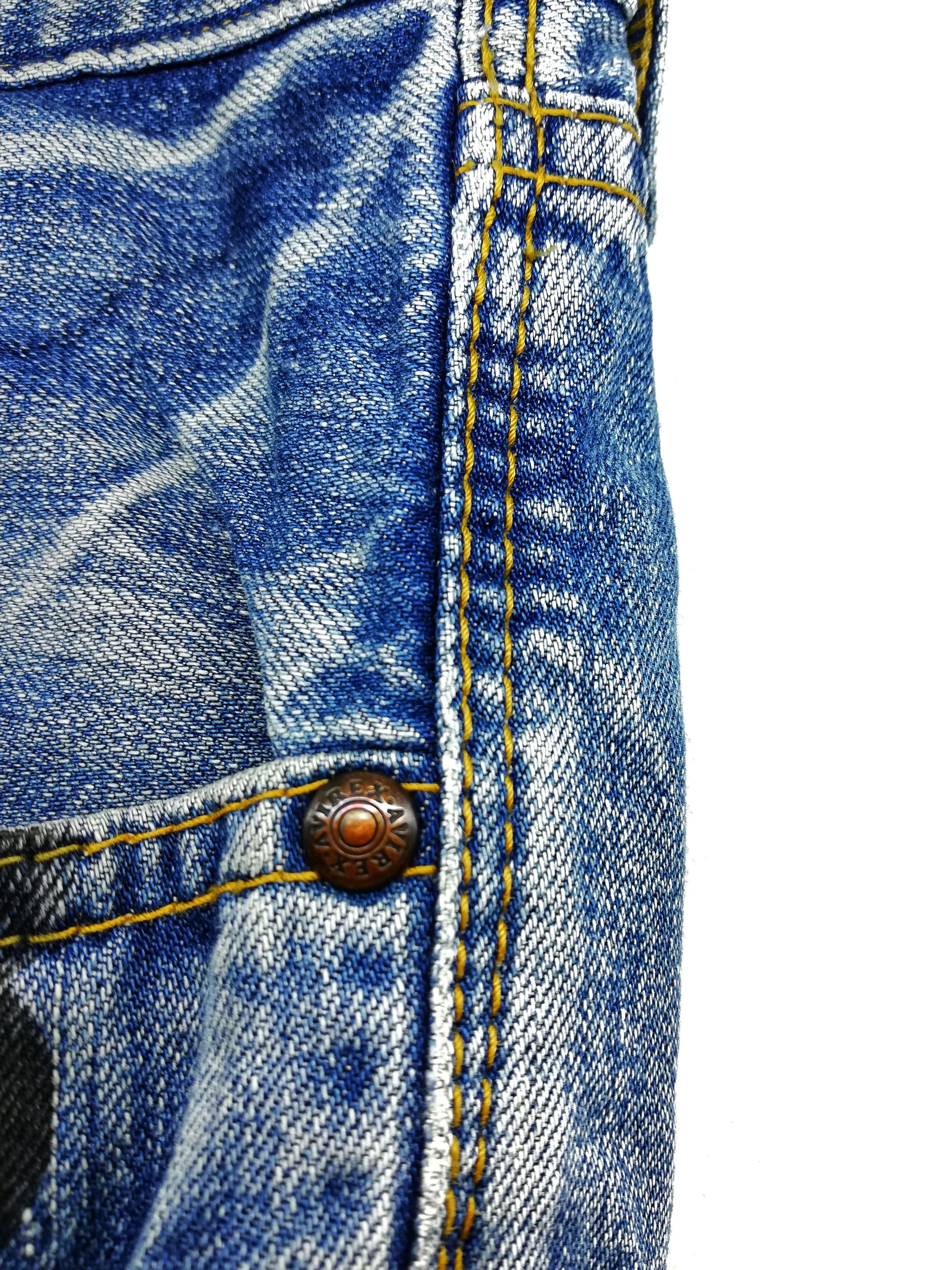 Avirex 🔥DOPE Avirex Works World PW Denim Wide Legs Trouser Pants Size US 34 / EU 50 - 5 Thumbnail
