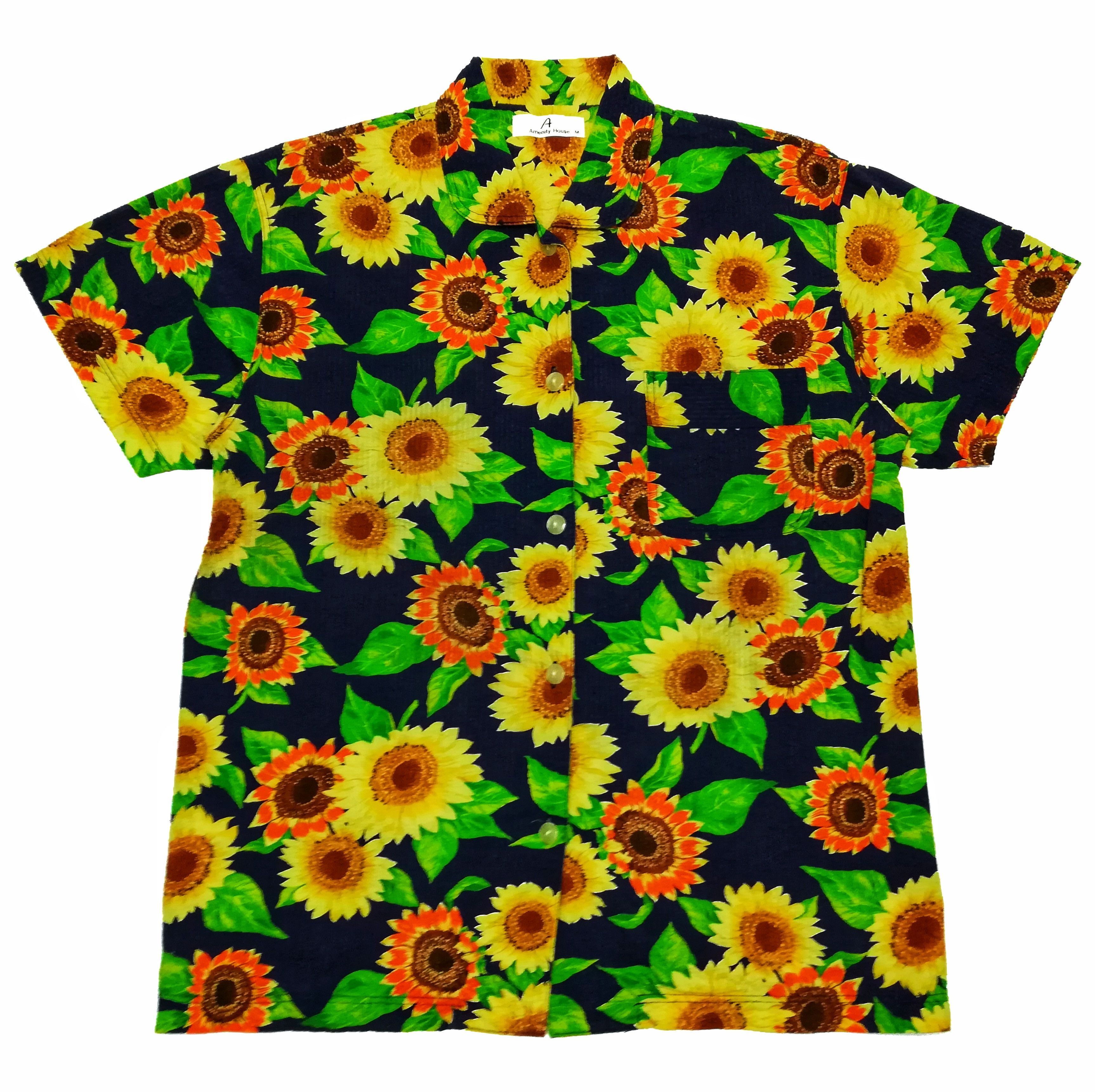 Japanese Brand 🔥Gorgeous Hawaiian Shirt Hibiscus Over Printed Button Up🔥 Size US M / EU 48-50 / 2 - 2 Thumbnail