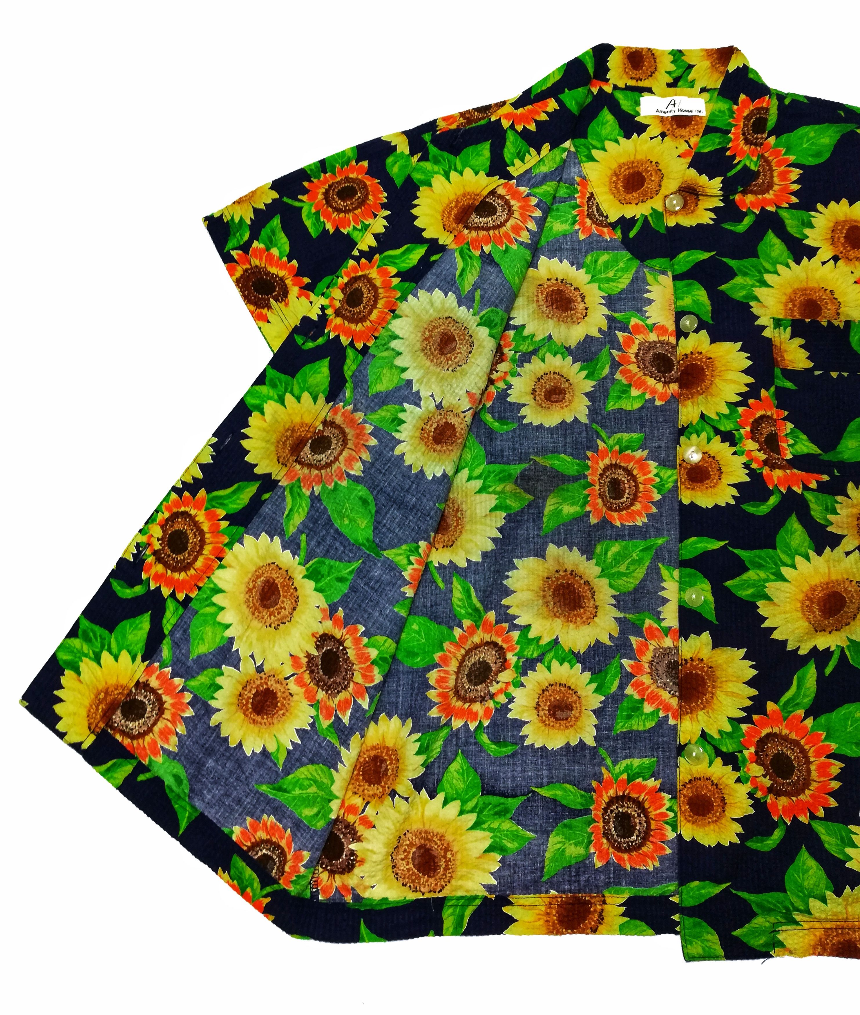 Japanese Brand 🔥Gorgeous Hawaiian Shirt Hibiscus Over Printed Button Up🔥 Size US M / EU 48-50 / 2 - 6 Thumbnail