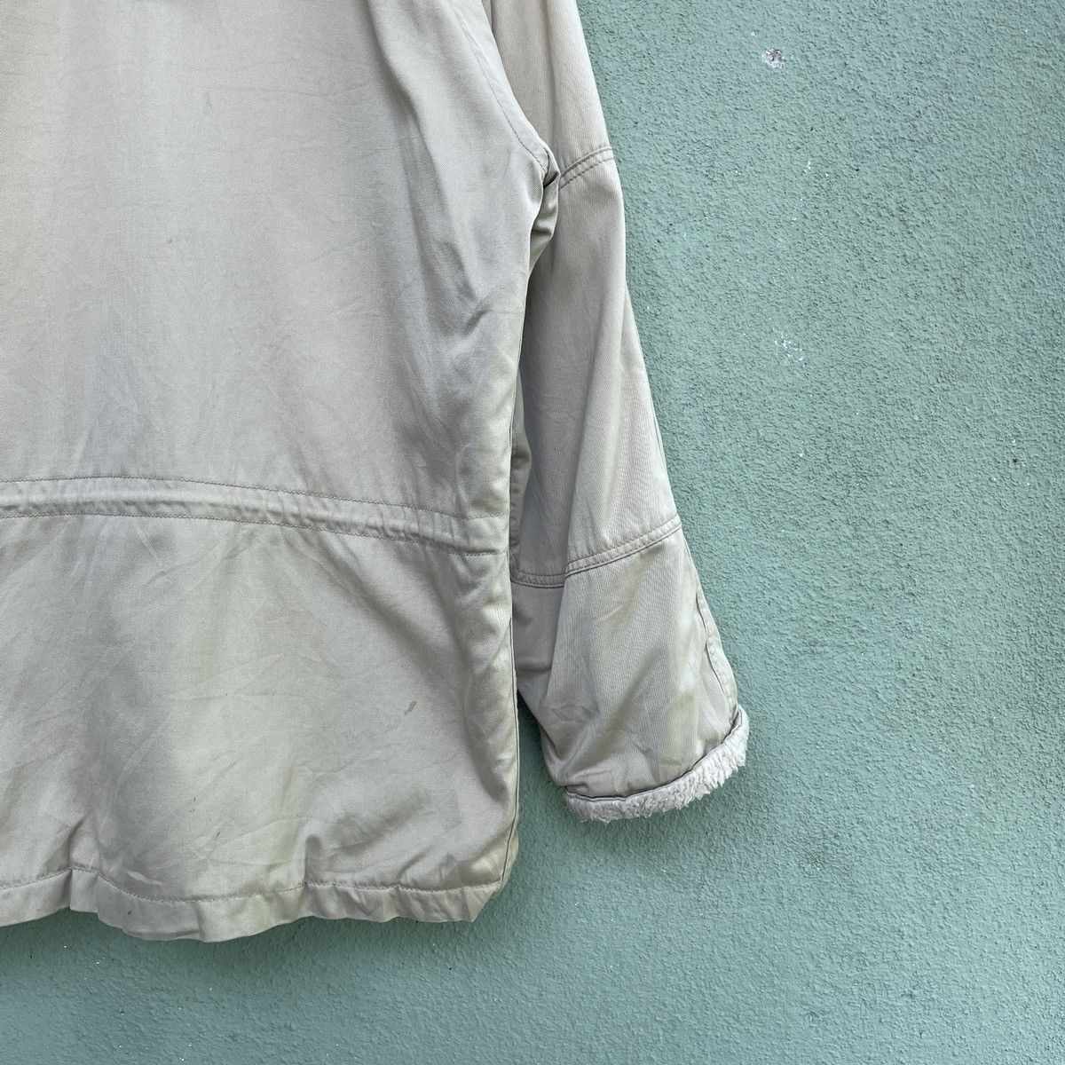 Alpha Industries × Vintage Vtg ALPA INDUSTRIES Sherpa Fleece Inside Zipper Jacket Size US L / EU 52-54 / 3 - 14 Thumbnail