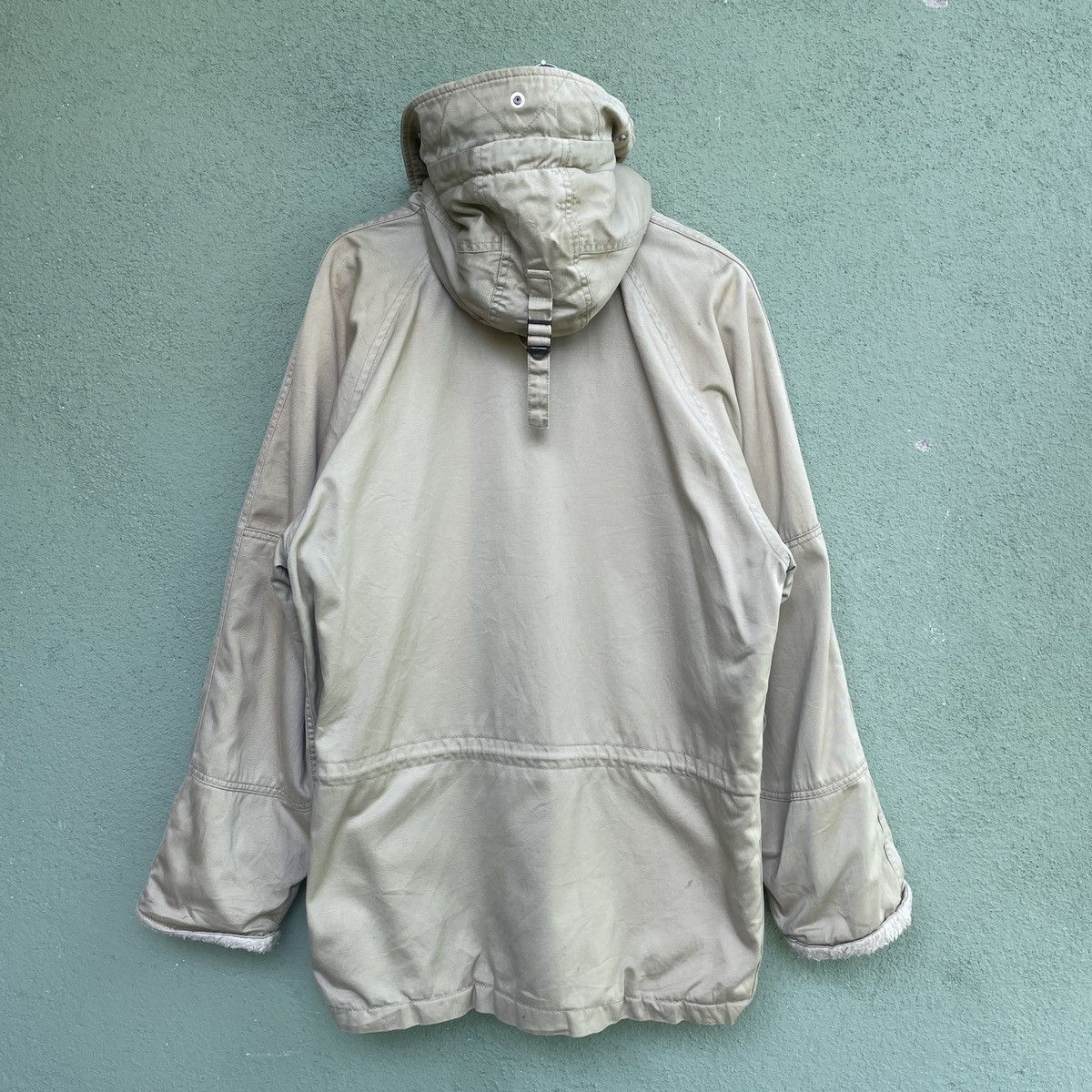 Alpha Industries × Vintage Vtg ALPA INDUSTRIES Sherpa Fleece Inside Zipper Jacket Size US L / EU 52-54 / 3 - 16 Thumbnail