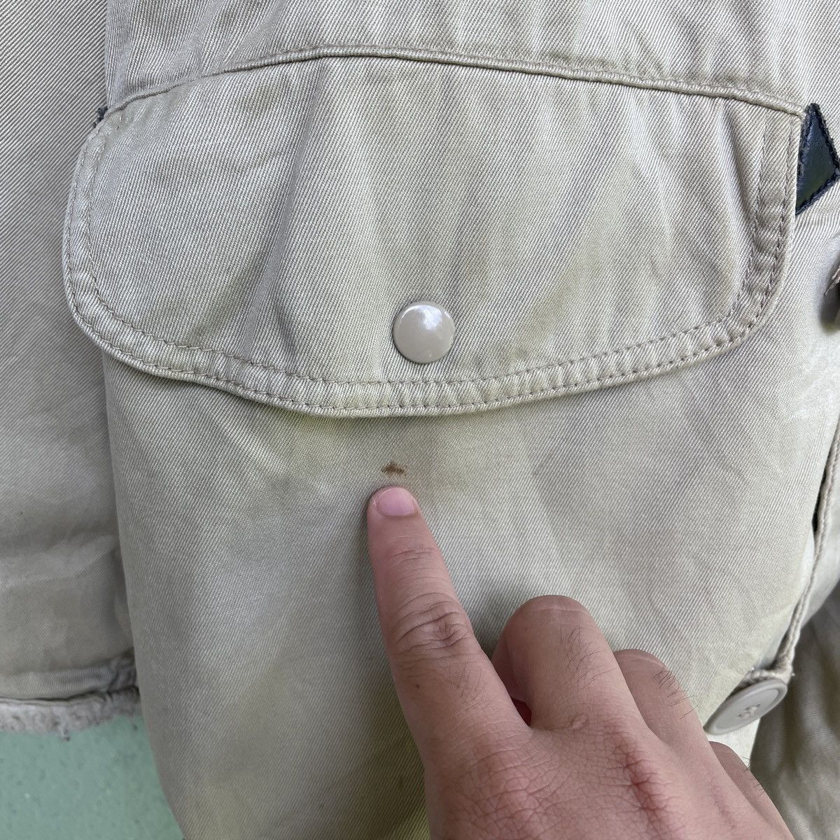Alpha Industries × Vintage Vtg ALPA INDUSTRIES Sherpa Fleece Inside Zipper Jacket Size US L / EU 52-54 / 3 - 8 Thumbnail