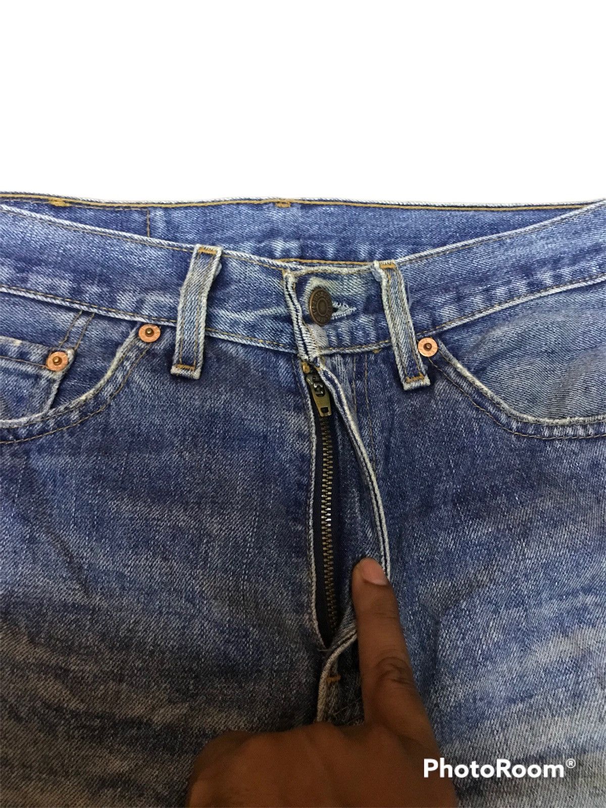 Levi's ‼️VTG LEVIS 517 90s DISTRESSED DENIM‼️ Size US 30 / EU 46 - 6 Thumbnail
