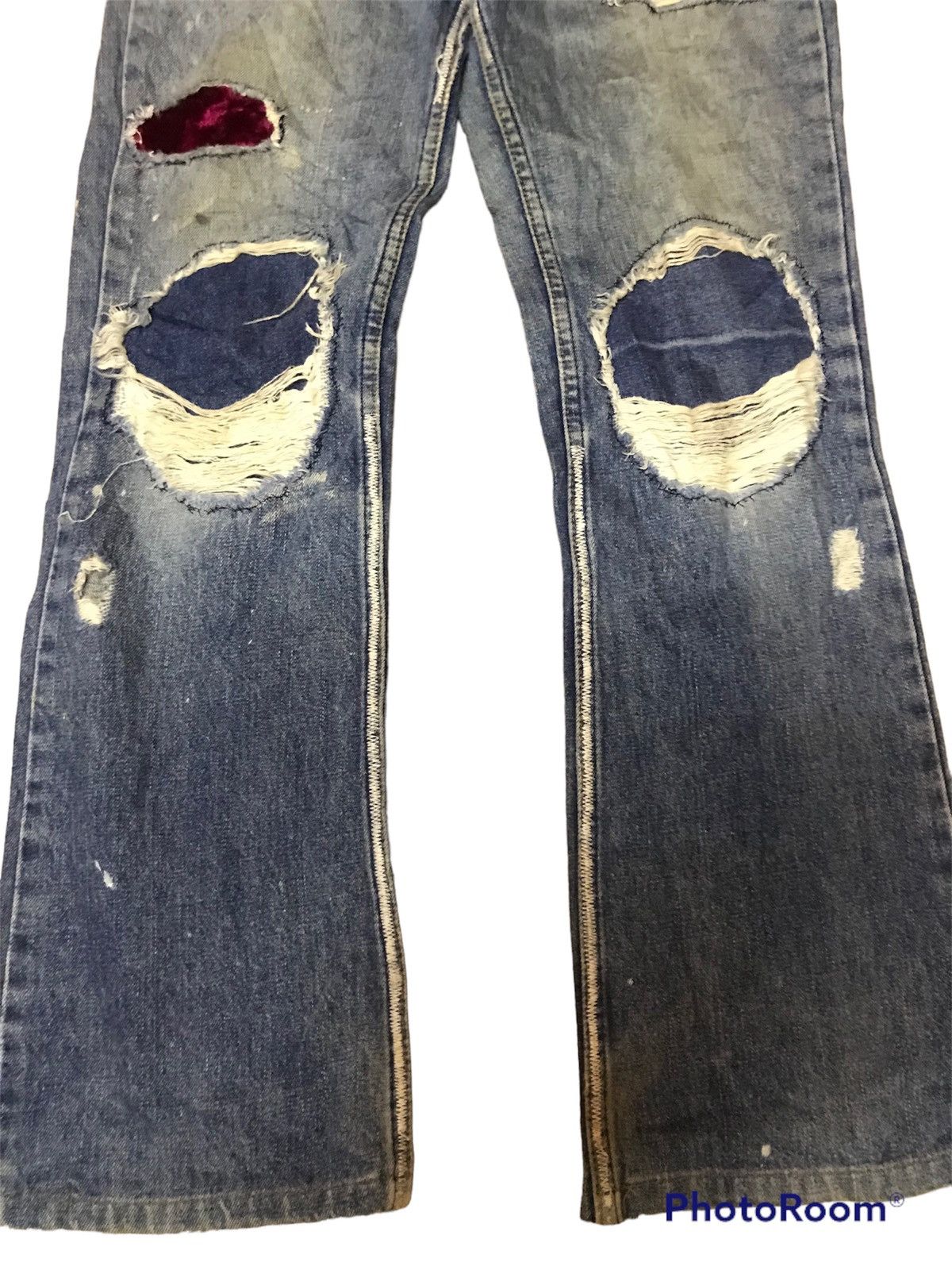 Levi's ‼️VTG LEVIS 517 90s DISTRESSED DENIM‼️ Size US 30 / EU 46 - 4 Thumbnail