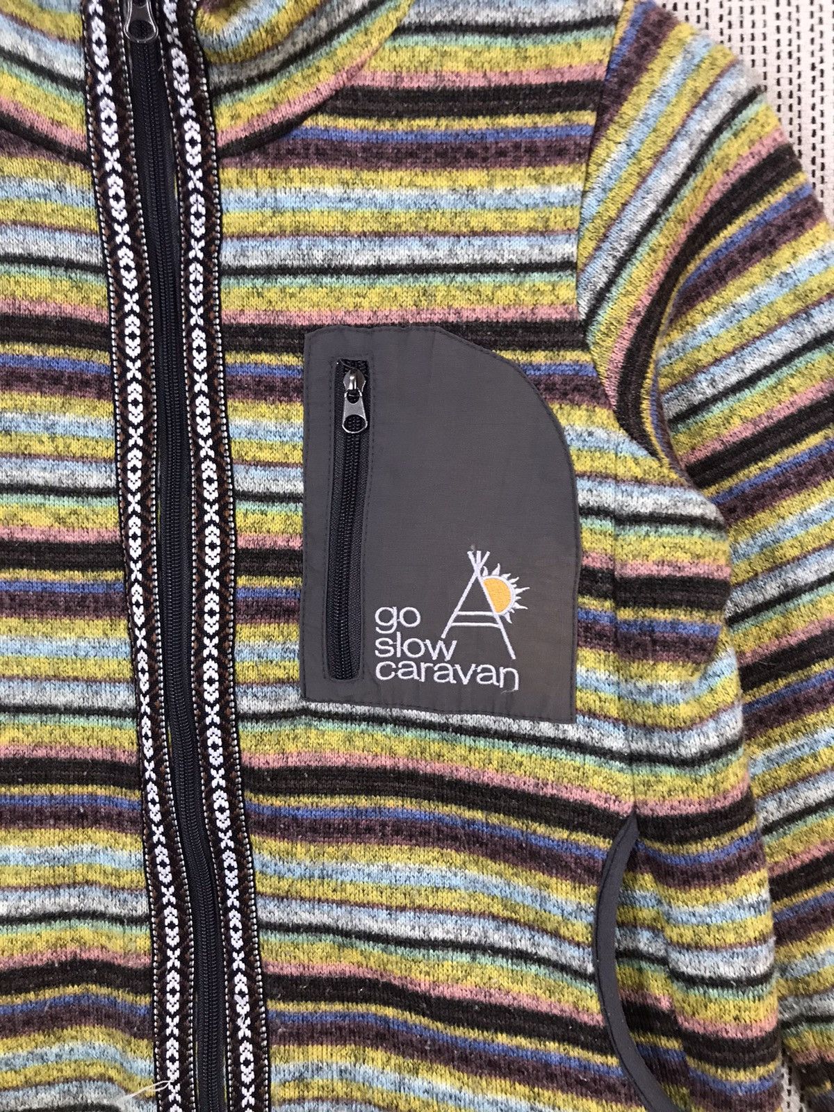 go slow caravan ‼️HOODIE fullzip NAVAJO GO SLOW CARAVAN‼️ Size US S / EU 44-46 / 1 - 3 Thumbnail