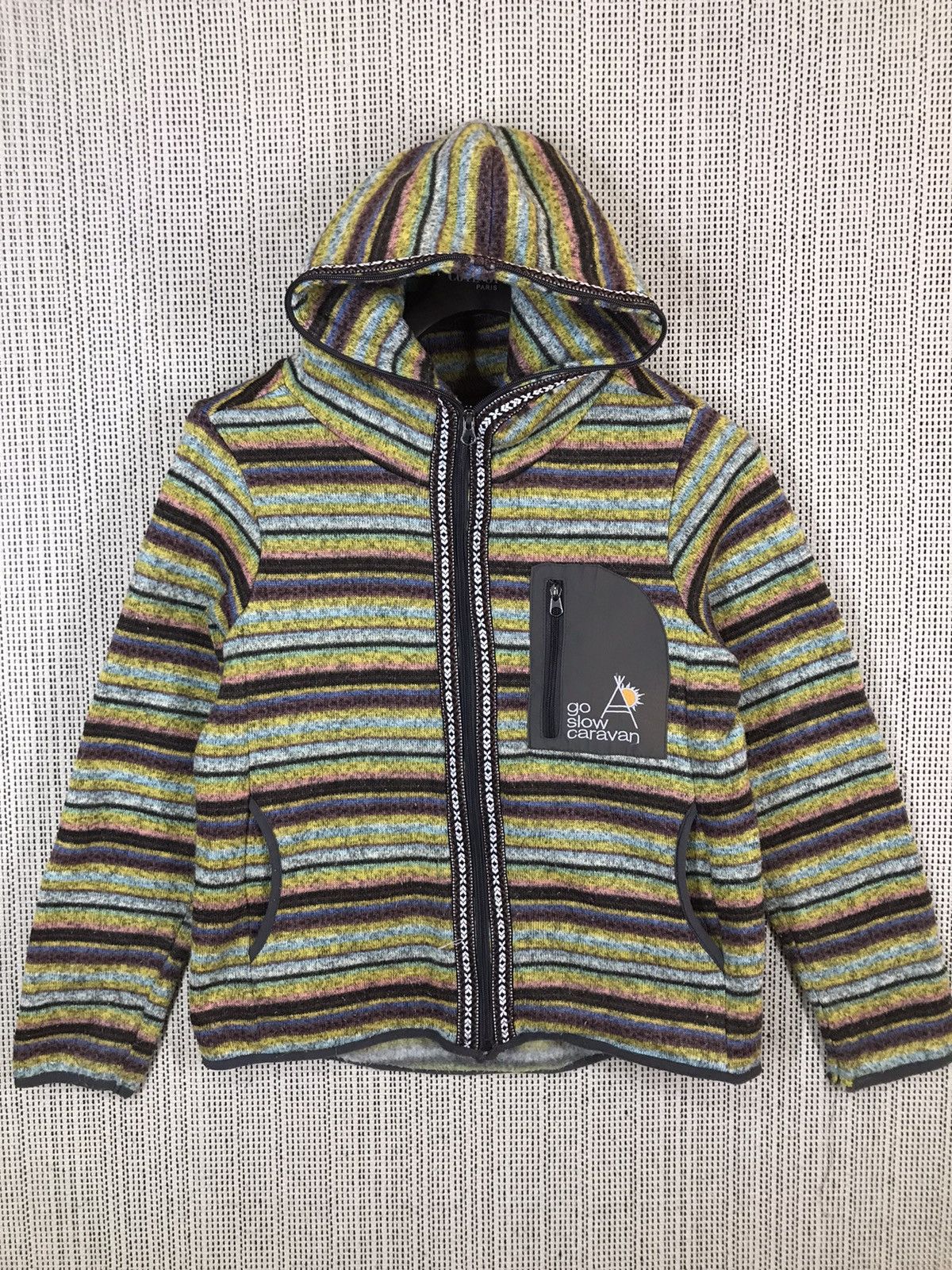 go slow caravan ‼️HOODIE fullzip NAVAJO GO SLOW CARAVAN‼️ Size US S / EU 44-46 / 1 - 1 Thumbnail