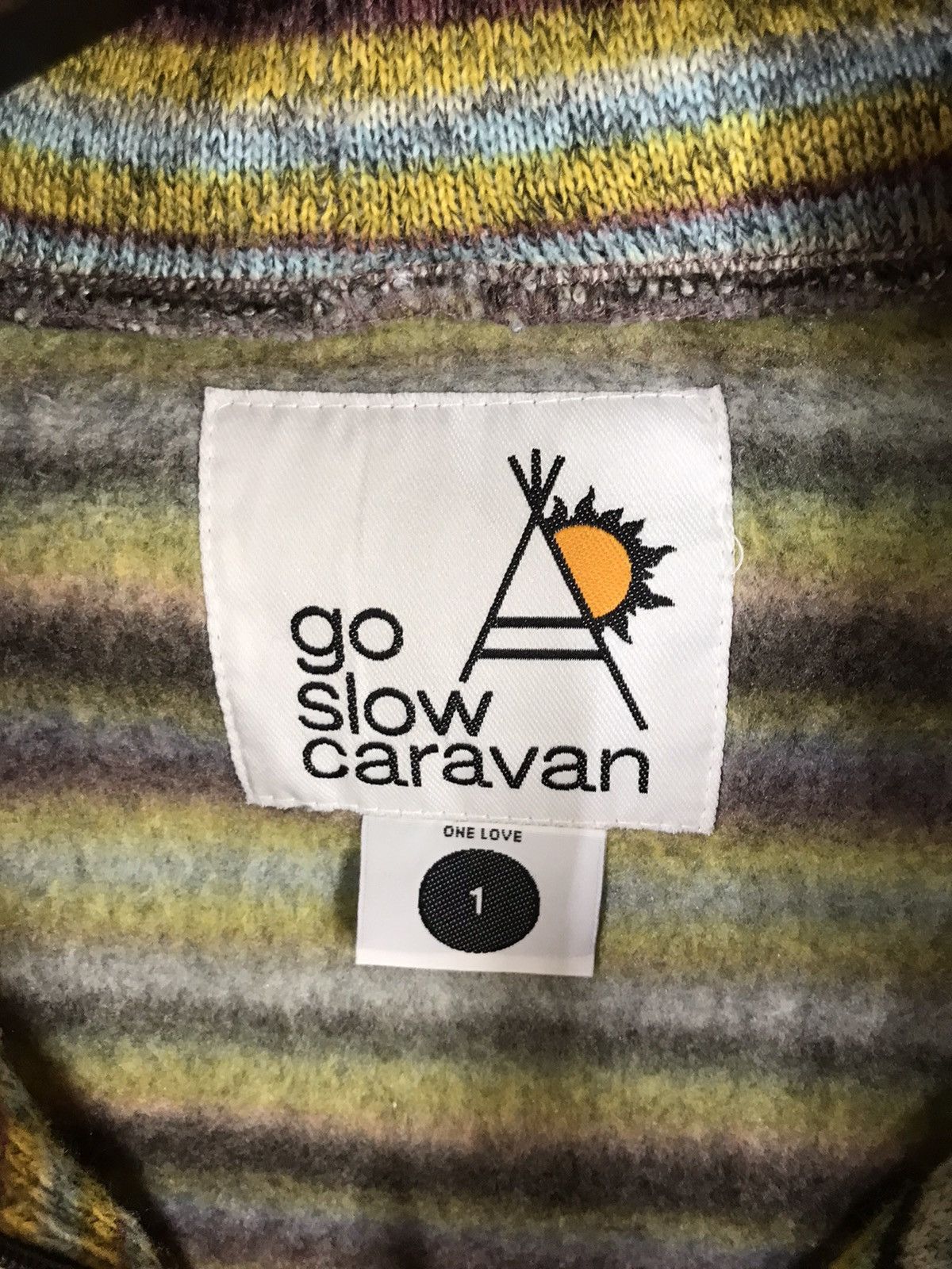 go slow caravan ‼️HOODIE fullzip NAVAJO GO SLOW CARAVAN‼️ Size US S / EU 44-46 / 1 - 6 Thumbnail
