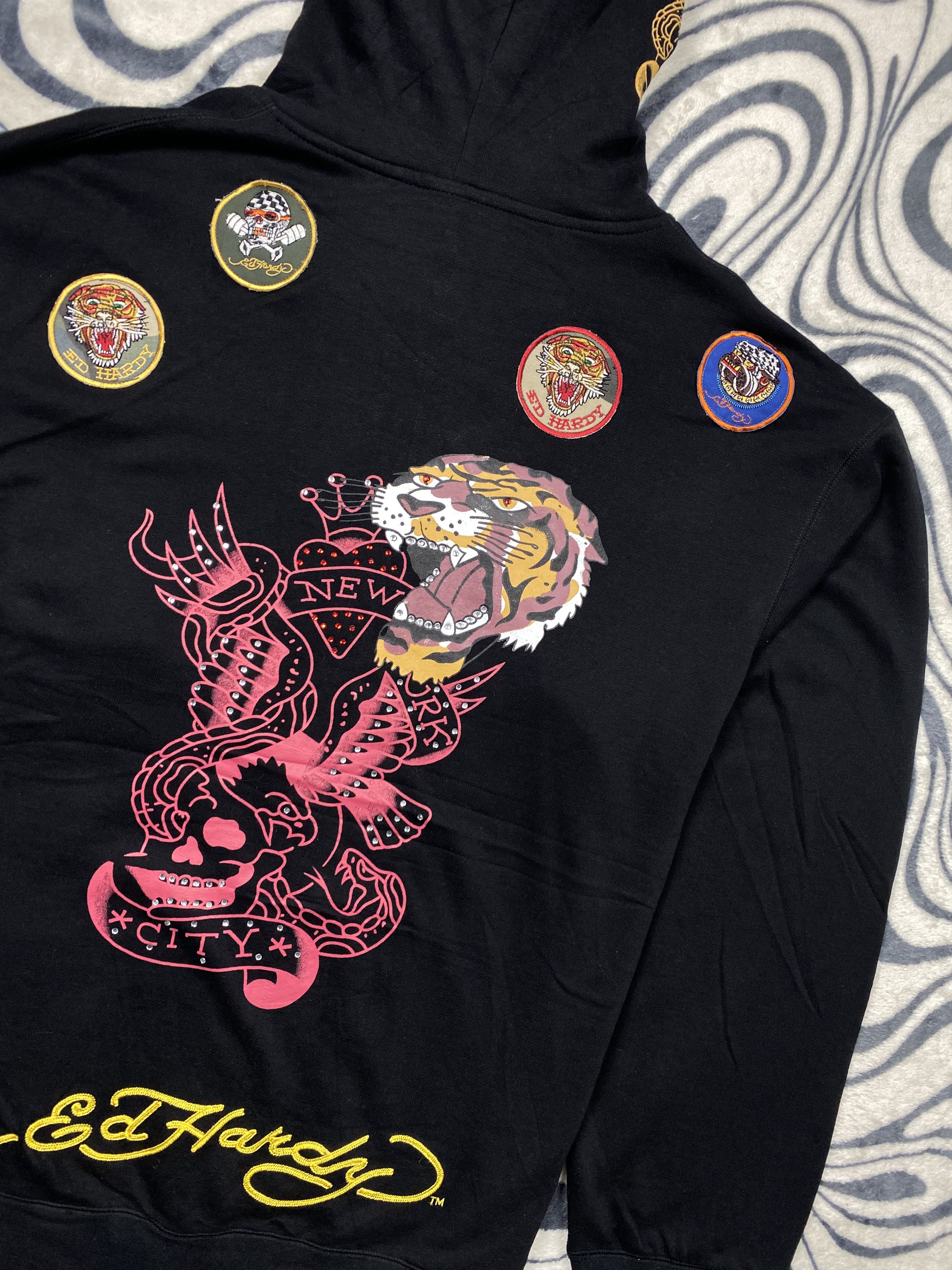 Christian Audigier Ed Hardy by Christian Audigier Mens Hoodie Size US XXL / EU 58 / 5 - 6 Thumbnail