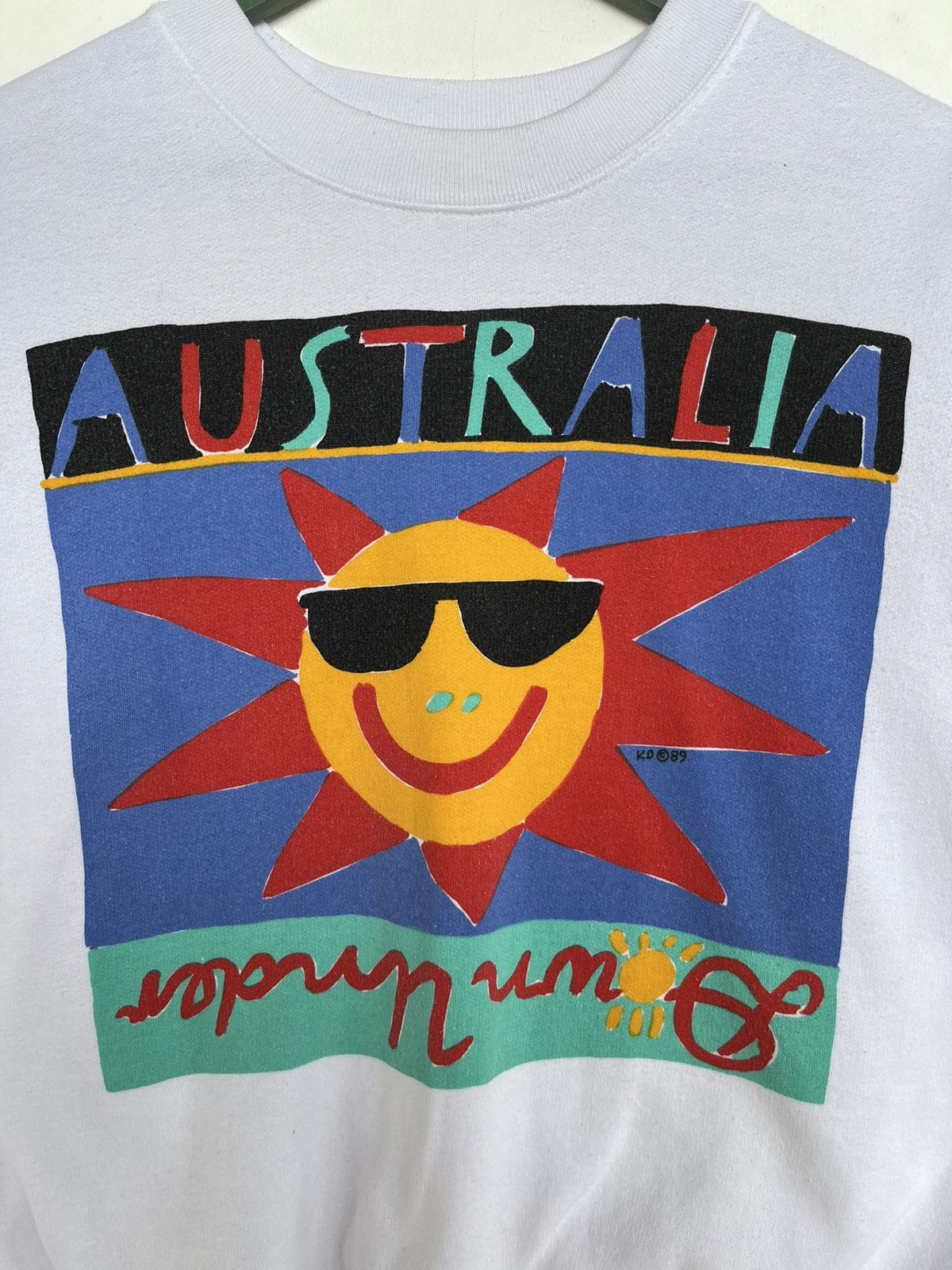 Vintage Vintage 86 Ken Done Australia Art Sweatshirt Size US S / EU 44-46 / 1 - 3 Thumbnail