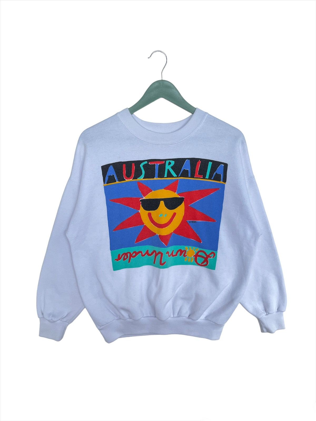 Vintage Vintage 86 Ken Done Australia Art Sweatshirt Size US S / EU 44-46 / 1 - 1 Thumbnail
