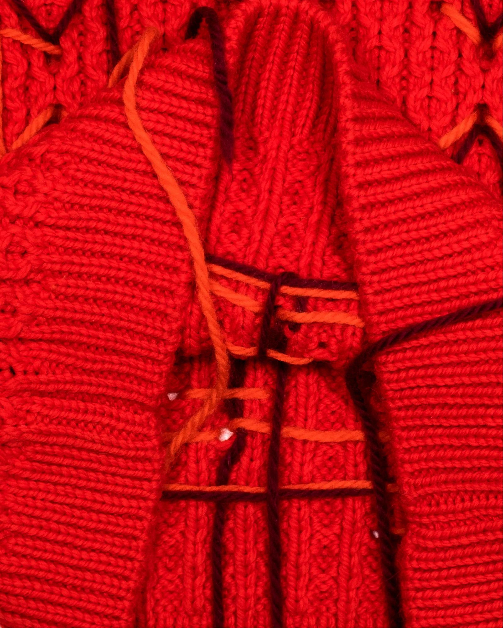 Calvin Klein 205W39NYC Calvin Klein 205W39NYC Tasseled Spiderweb Sweater - AW18 Size US M / EU 48-50 / 2 - 4 Thumbnail