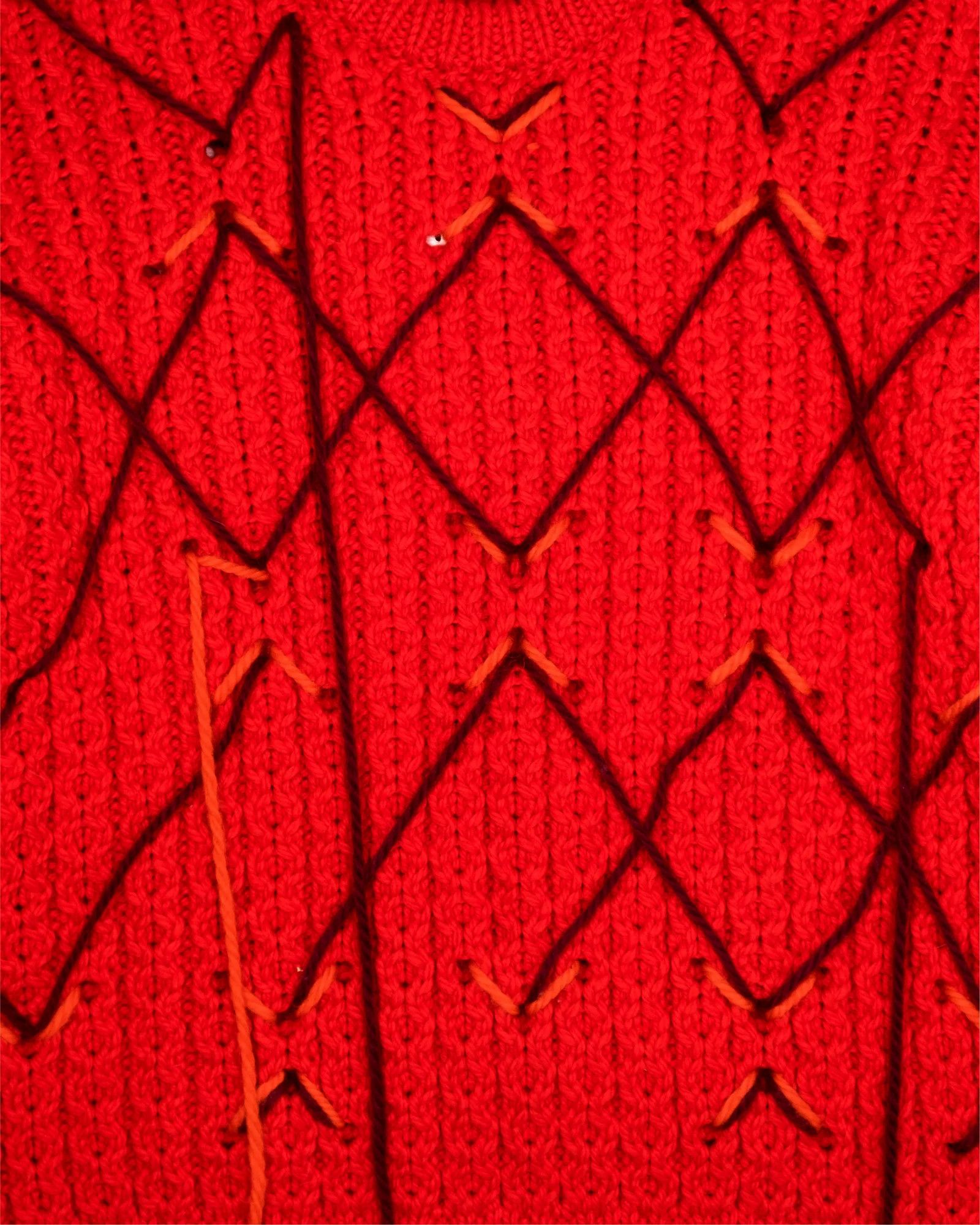 Calvin Klein 205W39NYC Calvin Klein 205W39NYC Tasseled Spiderweb Sweater - AW18 Size US M / EU 48-50 / 2 - 3 Thumbnail