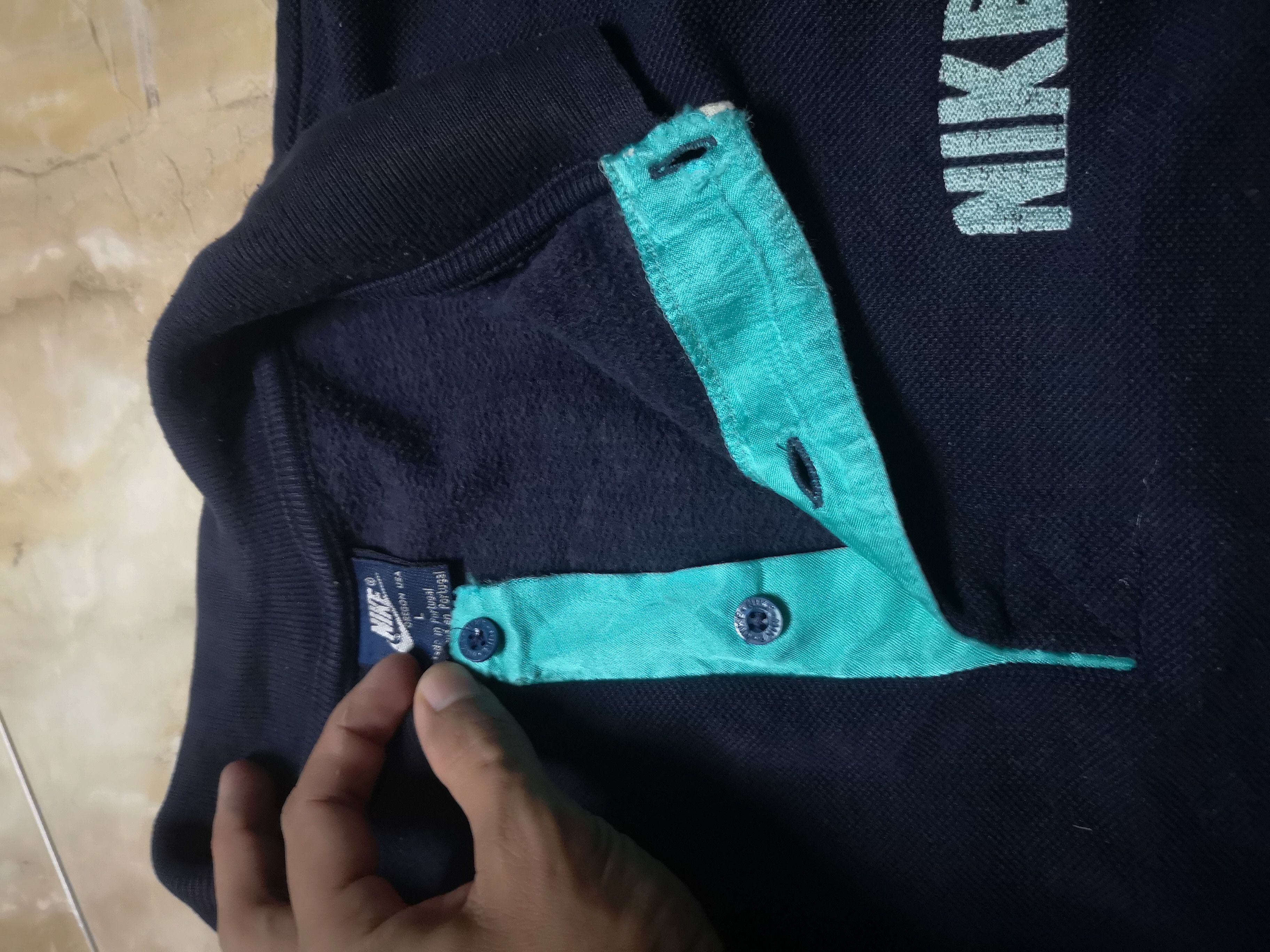 Vintage Nike Oregon half button