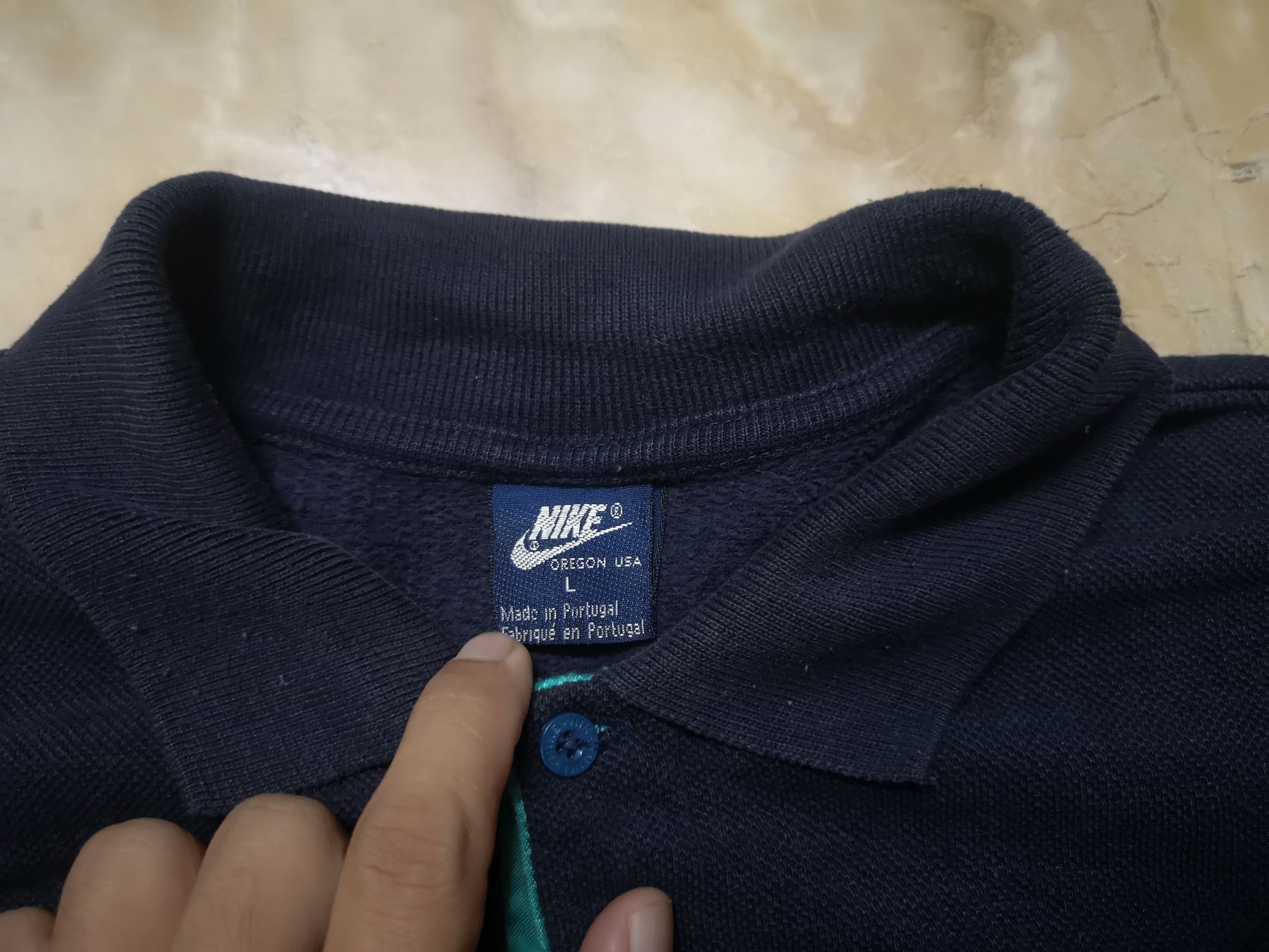 Vintage Nike Oregon half button
