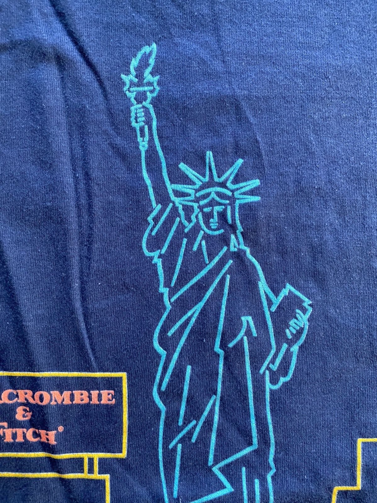 Abercrombie & Fitch Vintage NWT 1986 80s Abercrombie Fitch NYC Single Stitch Tee Size US M / EU 48-50 / 2 - 8 Thumbnail