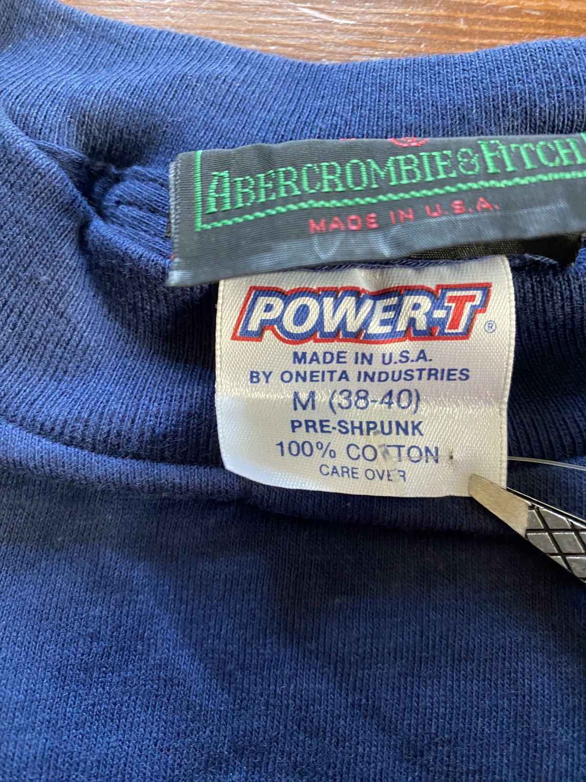 Abercrombie & Fitch Vintage NWT 1986 80s Abercrombie Fitch NYC Single Stitch Tee Size US M / EU 48-50 / 2 - 15 Thumbnail