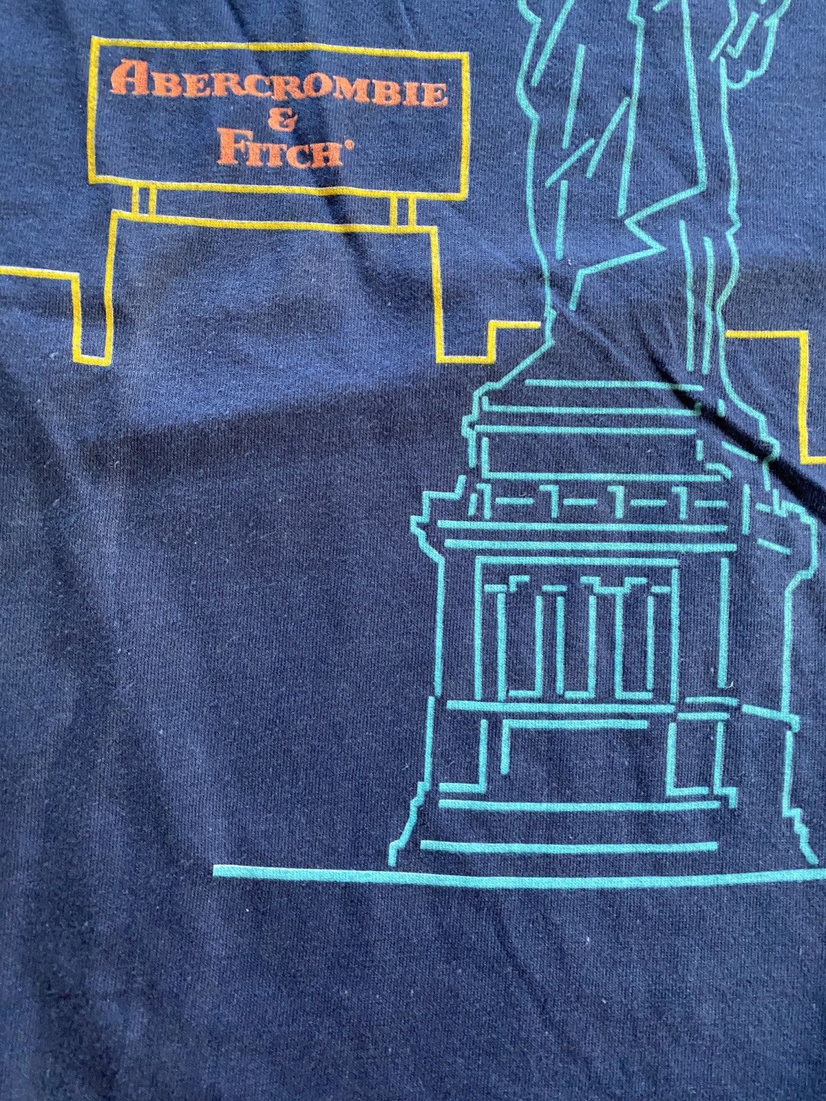 Abercrombie & Fitch Vintage NWT 1986 80s Abercrombie Fitch NYC Single Stitch Tee Size US M / EU 48-50 / 2 - 5 Thumbnail