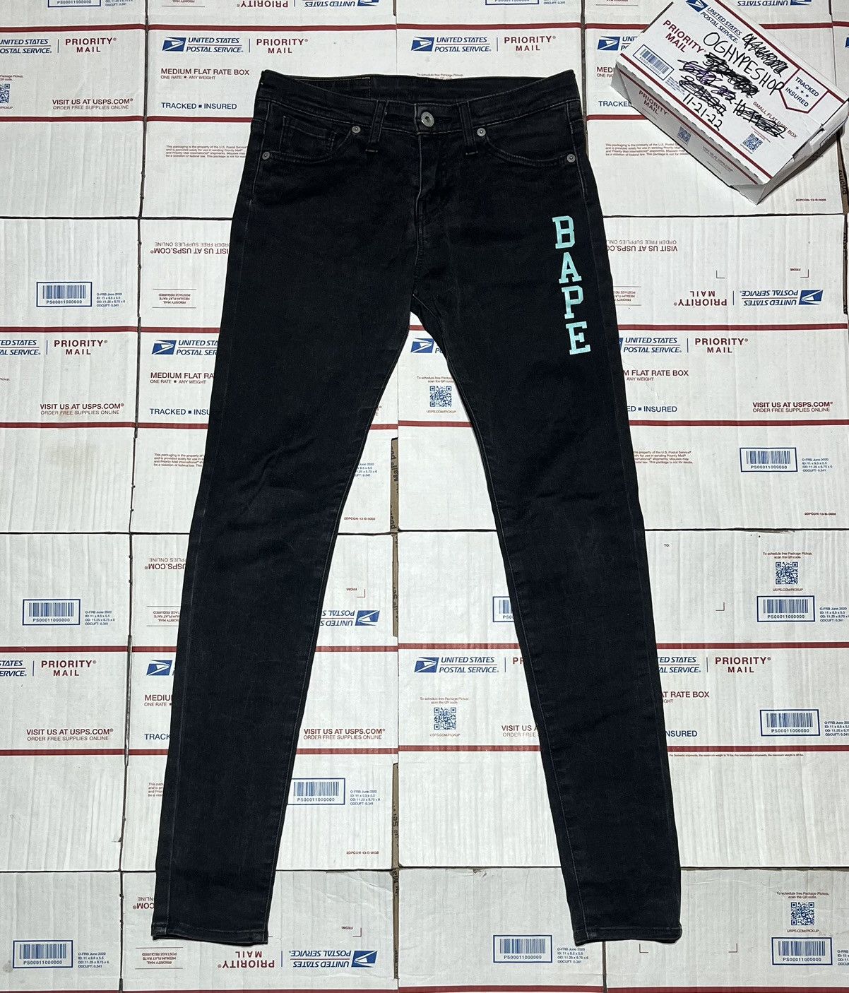 Bape Bape Camo Jeans Size 32" / US 10 / IT 46 - 2 Thumbnail