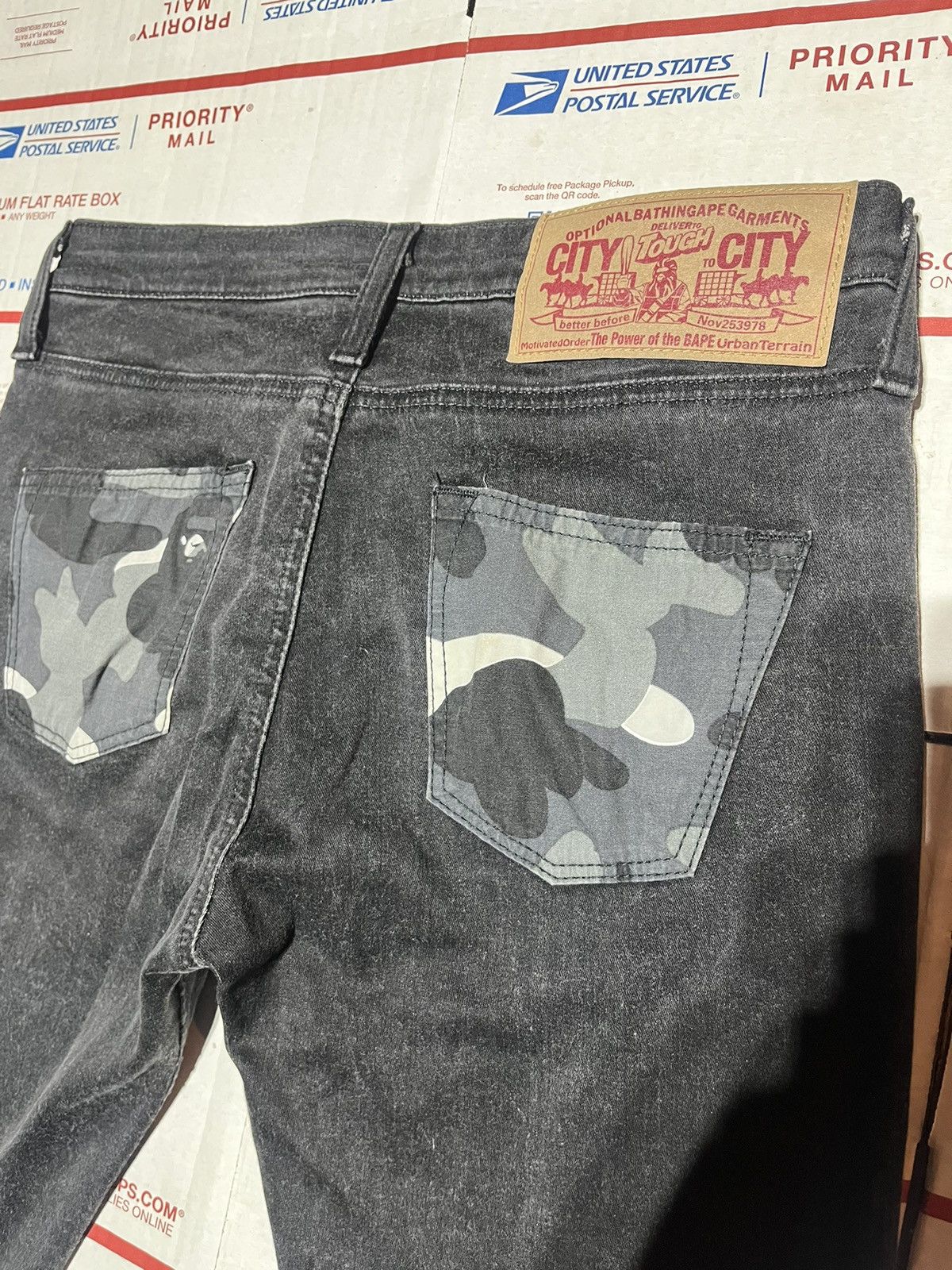 Bape Bape Camo Jeans Size 32" / US 10 / IT 46 - 5 Thumbnail