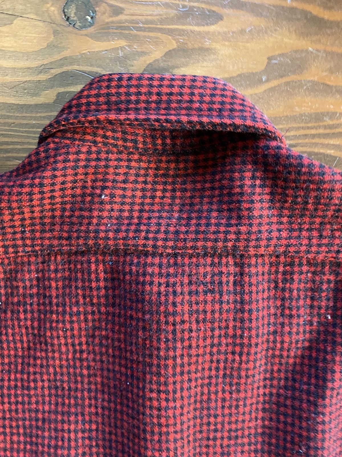 Woolrich Woolen Mills Vintage 1950’s Woolrich Red Buffalo Plaid Flannel Button Up Size US S / EU 44-46 / 1 - 17 Thumbnail
