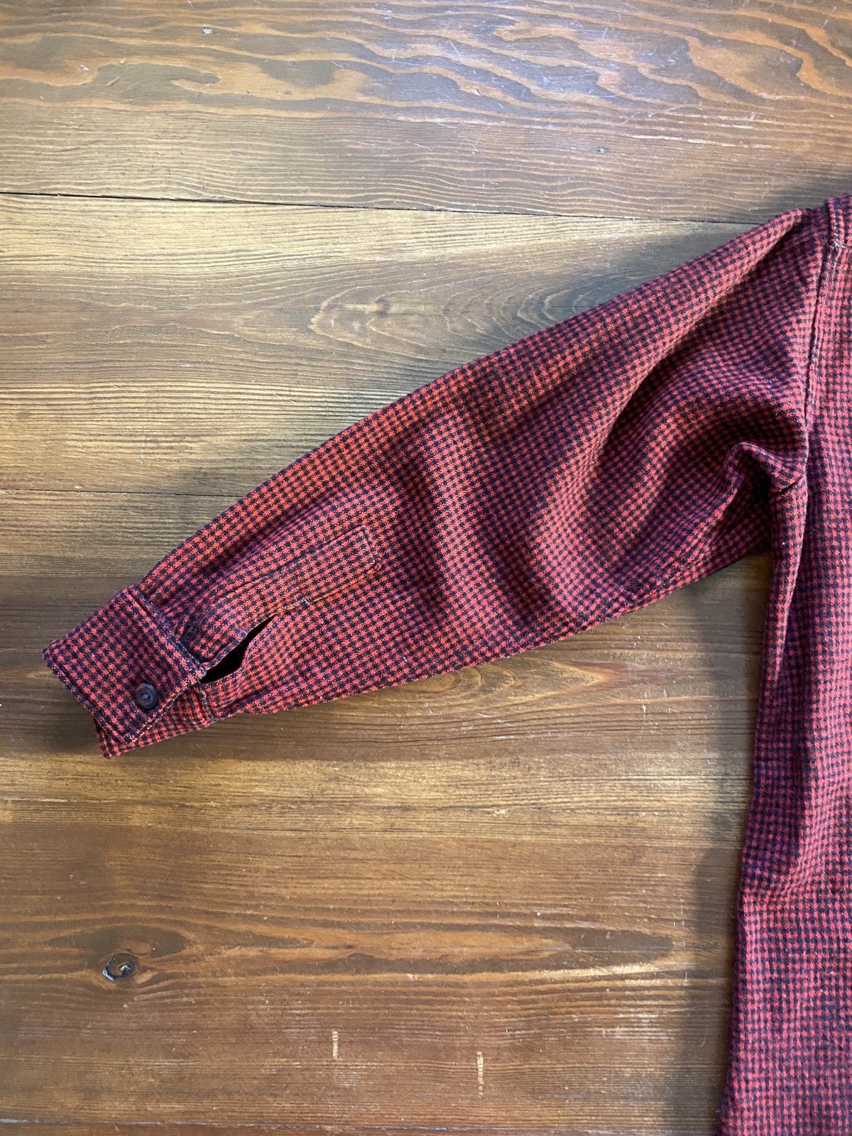 Woolrich Woolen Mills Vintage 1950’s Woolrich Red Buffalo Plaid Flannel Button Up Size US S / EU 44-46 / 1 - 13 Thumbnail