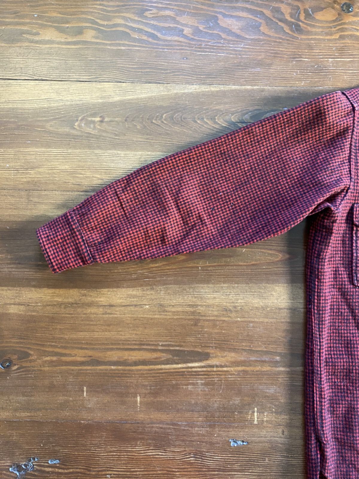 Woolrich Woolen Mills Vintage 1950’s Woolrich Red Buffalo Plaid Flannel Button Up Size US S / EU 44-46 / 1 - 9 Thumbnail