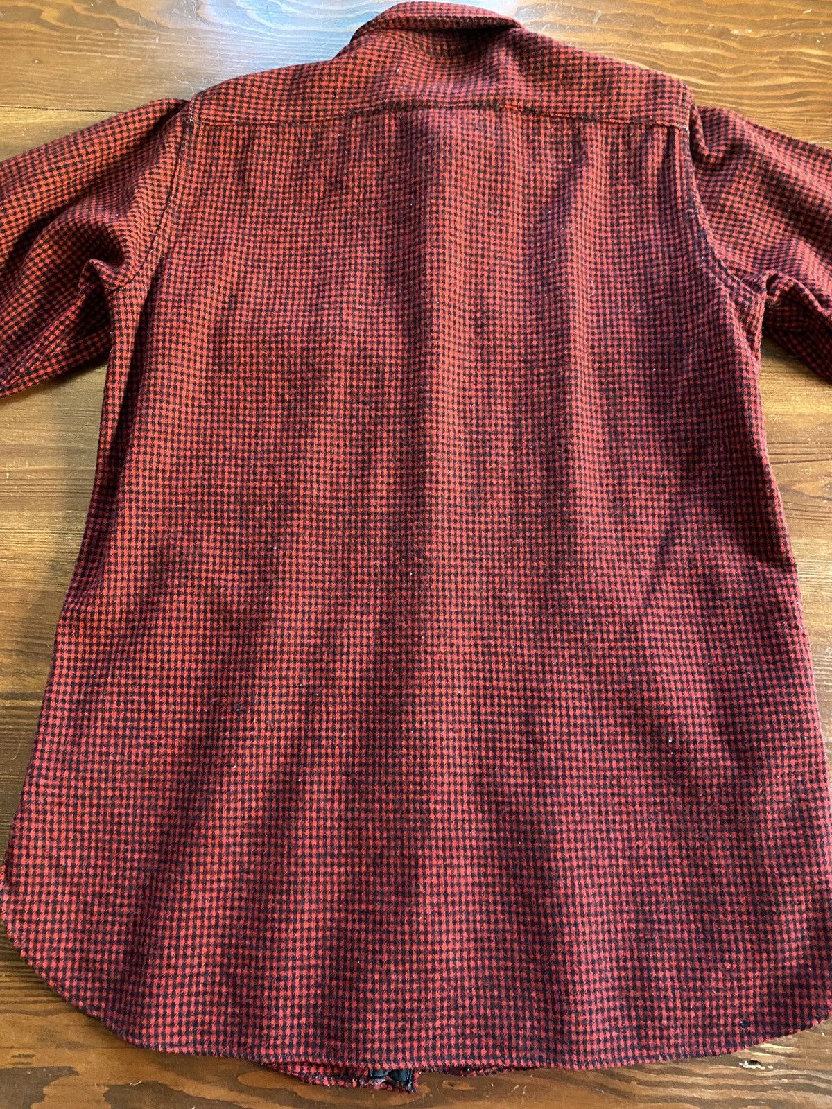 Woolrich Woolen Mills Vintage 1950’s Woolrich Red Buffalo Plaid Flannel Button Up Size US S / EU 44-46 / 1 - 16 Thumbnail