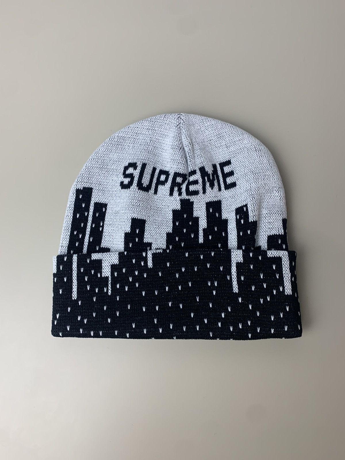 Supreme, Accessories, Supreme Black Beanie From New York