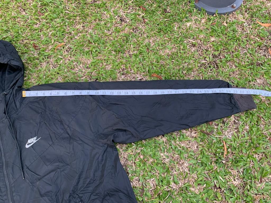Nike Vintage Nike Windbreaker Black Size US XL / EU 56 / 4 - 14 Thumbnail