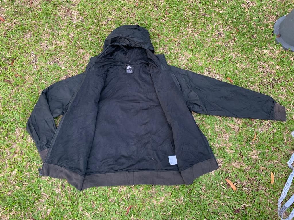 Nike Vintage Nike Windbreaker Black Size US XL / EU 56 / 4 - 7 Thumbnail