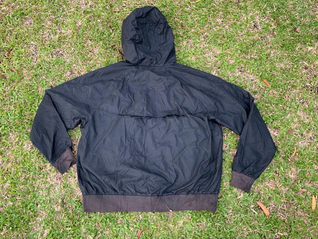 Nike Vintage Nike Windbreaker Black Size US XL / EU 56 / 4 - 4 Thumbnail